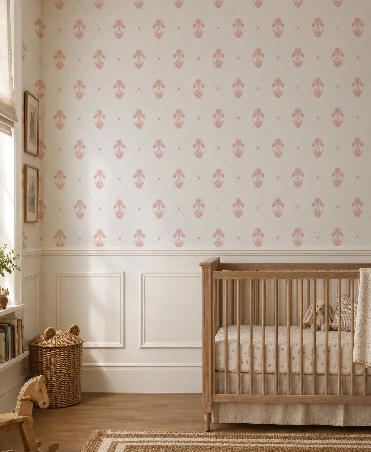 Iris Grid | Vintage Pink