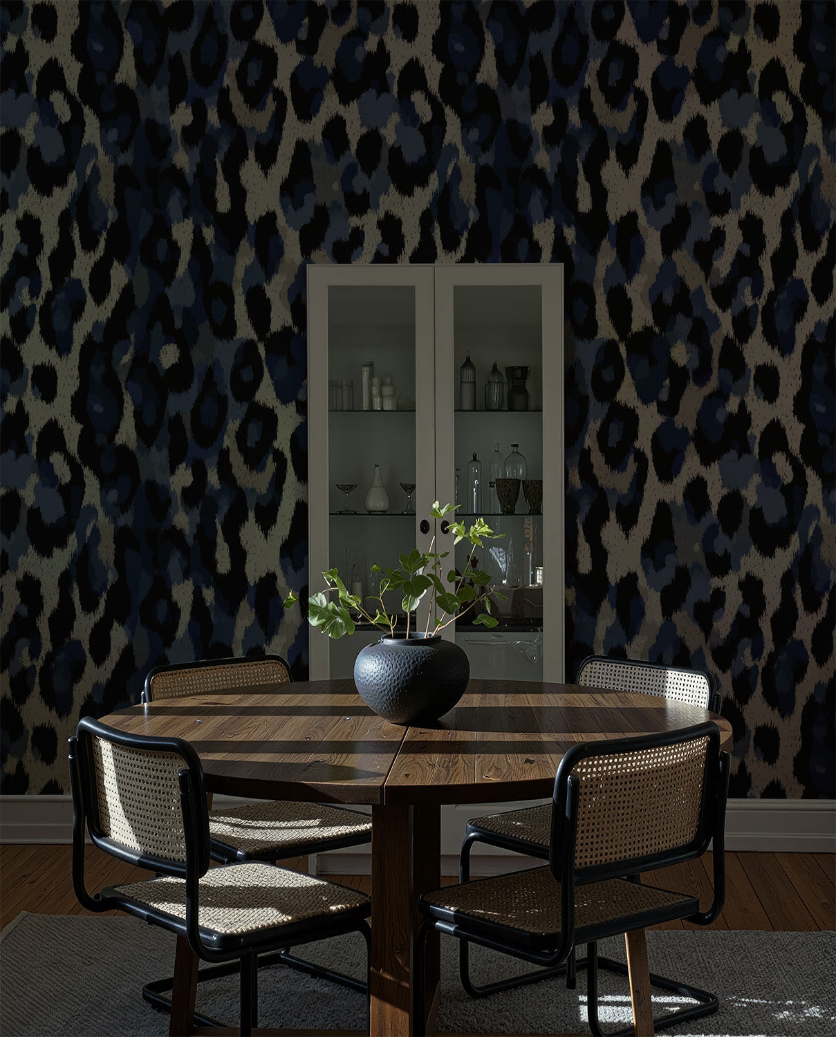 Leopard Fur | Electric Blue