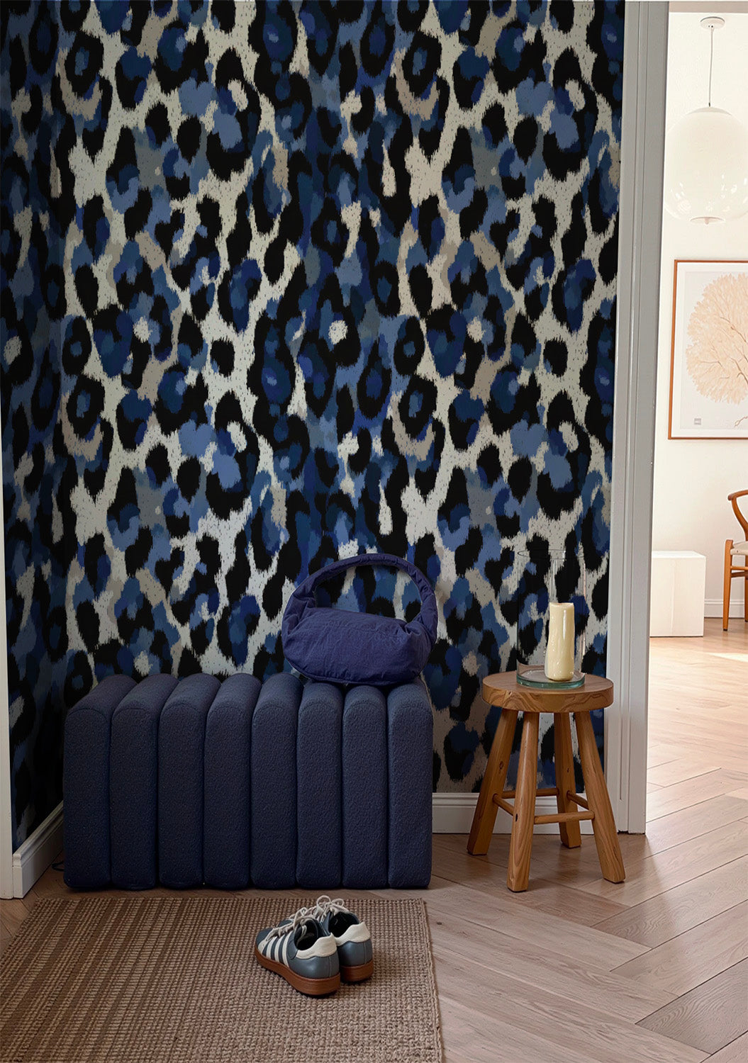 Leopard Fur | Electric Blue