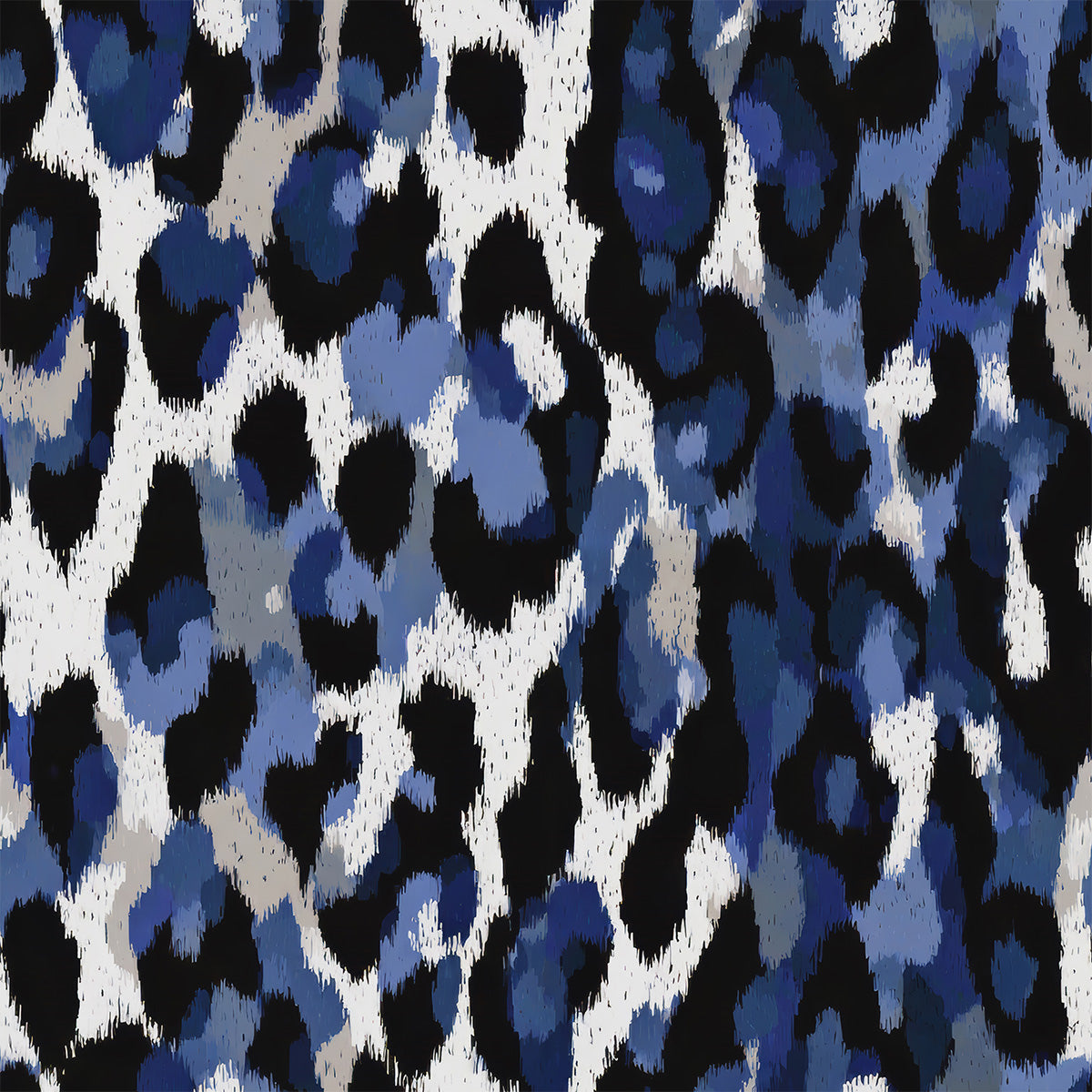 Leopard Fur | Electric Blue