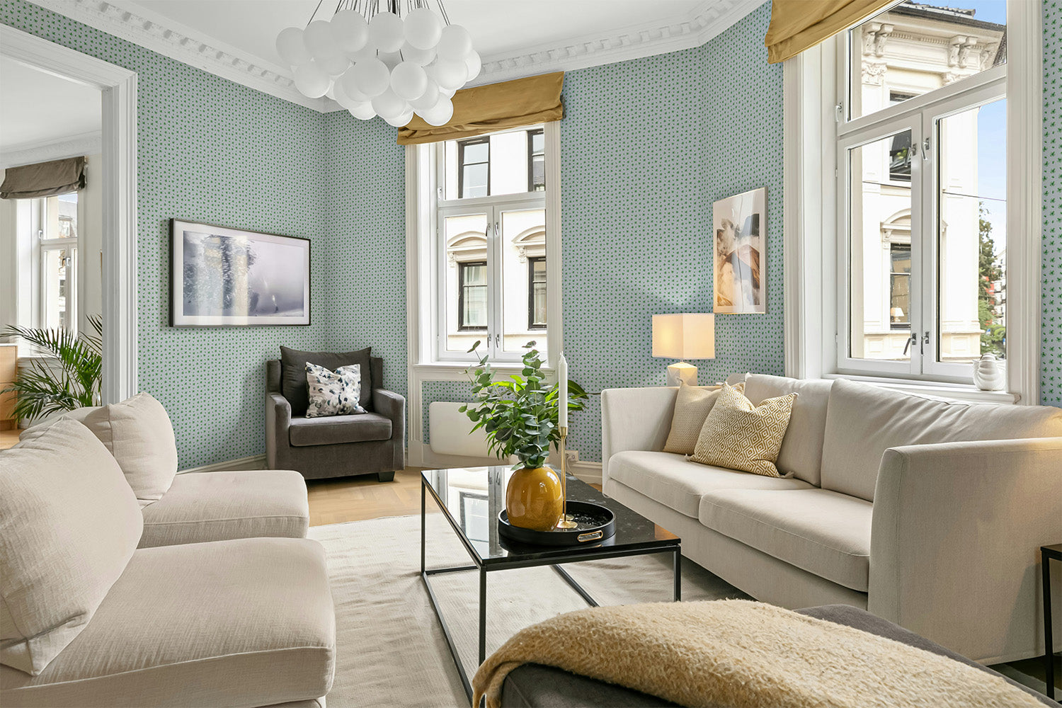 Lucky Clover | Pastel Blue