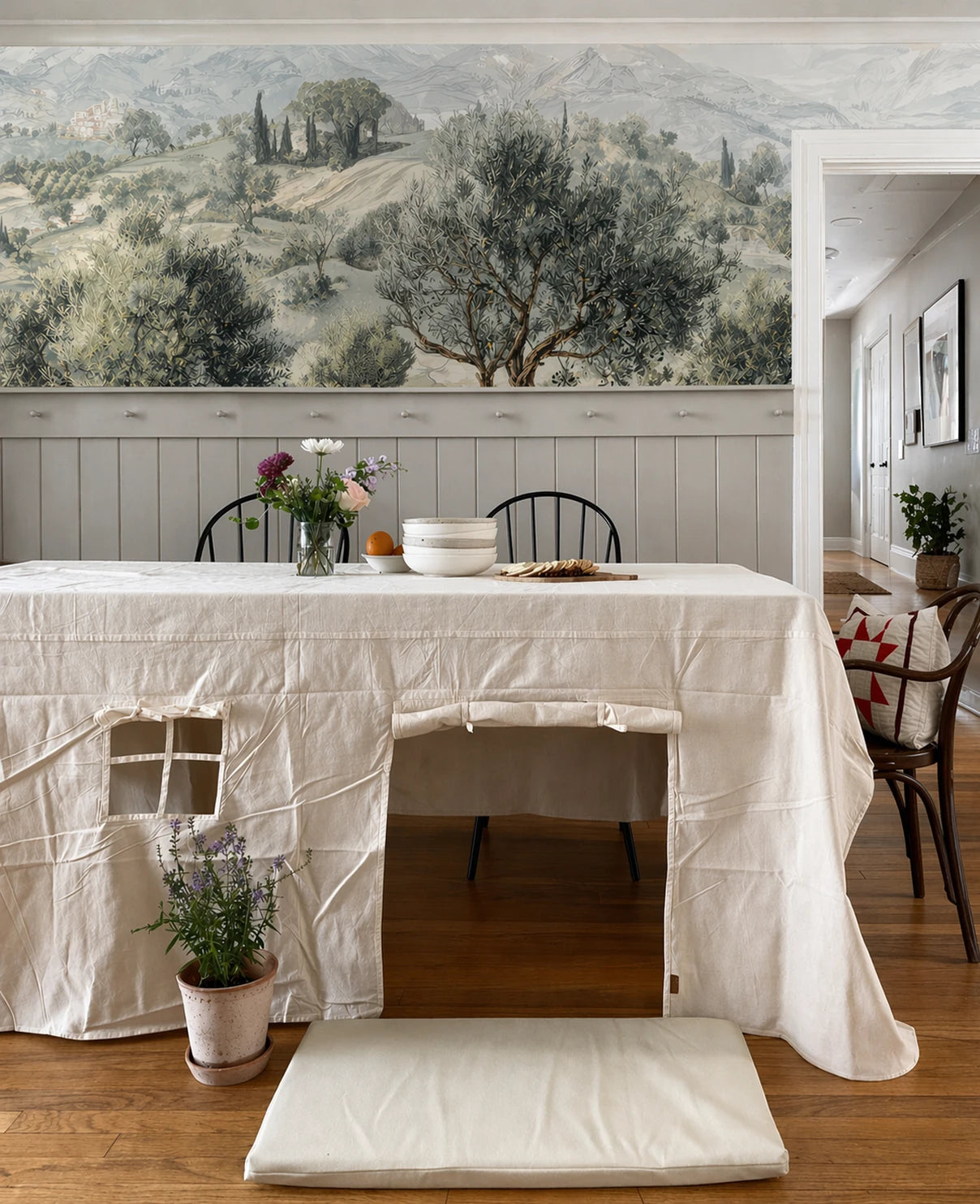 Mediterranean Landscape Mural