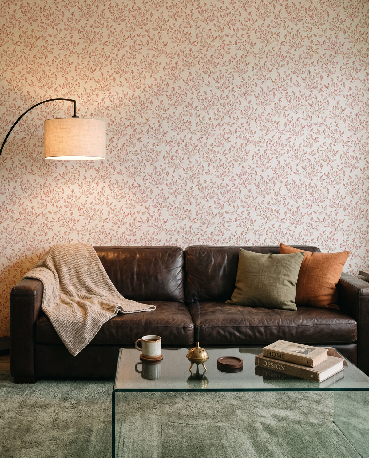 Minimalist Leaves | Blush Pink