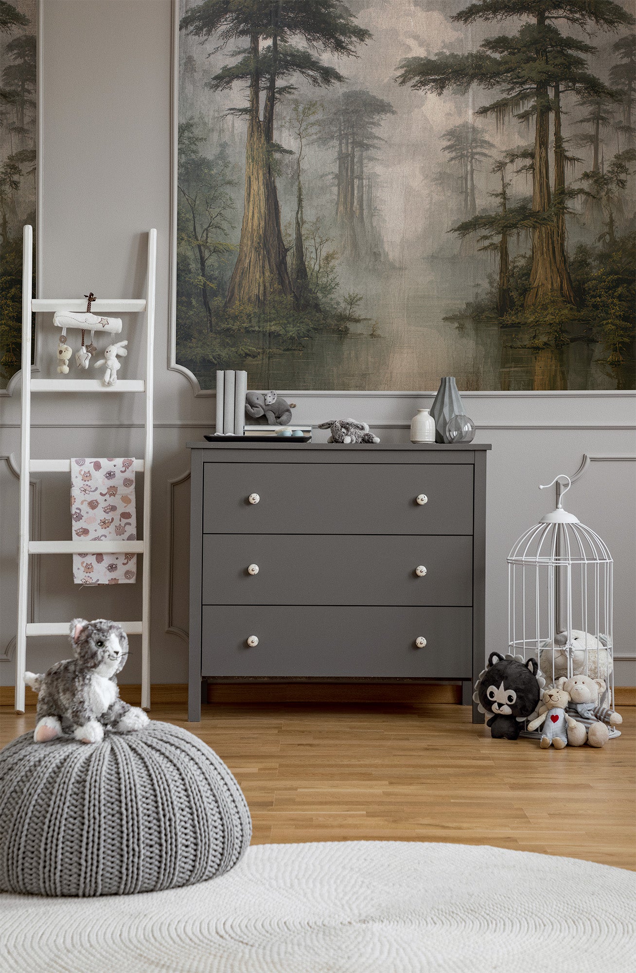 Misty Cypress Swamp Mural