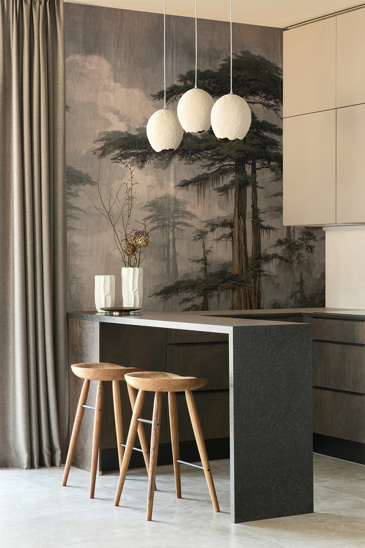 Misty Cypress Swamp Mural