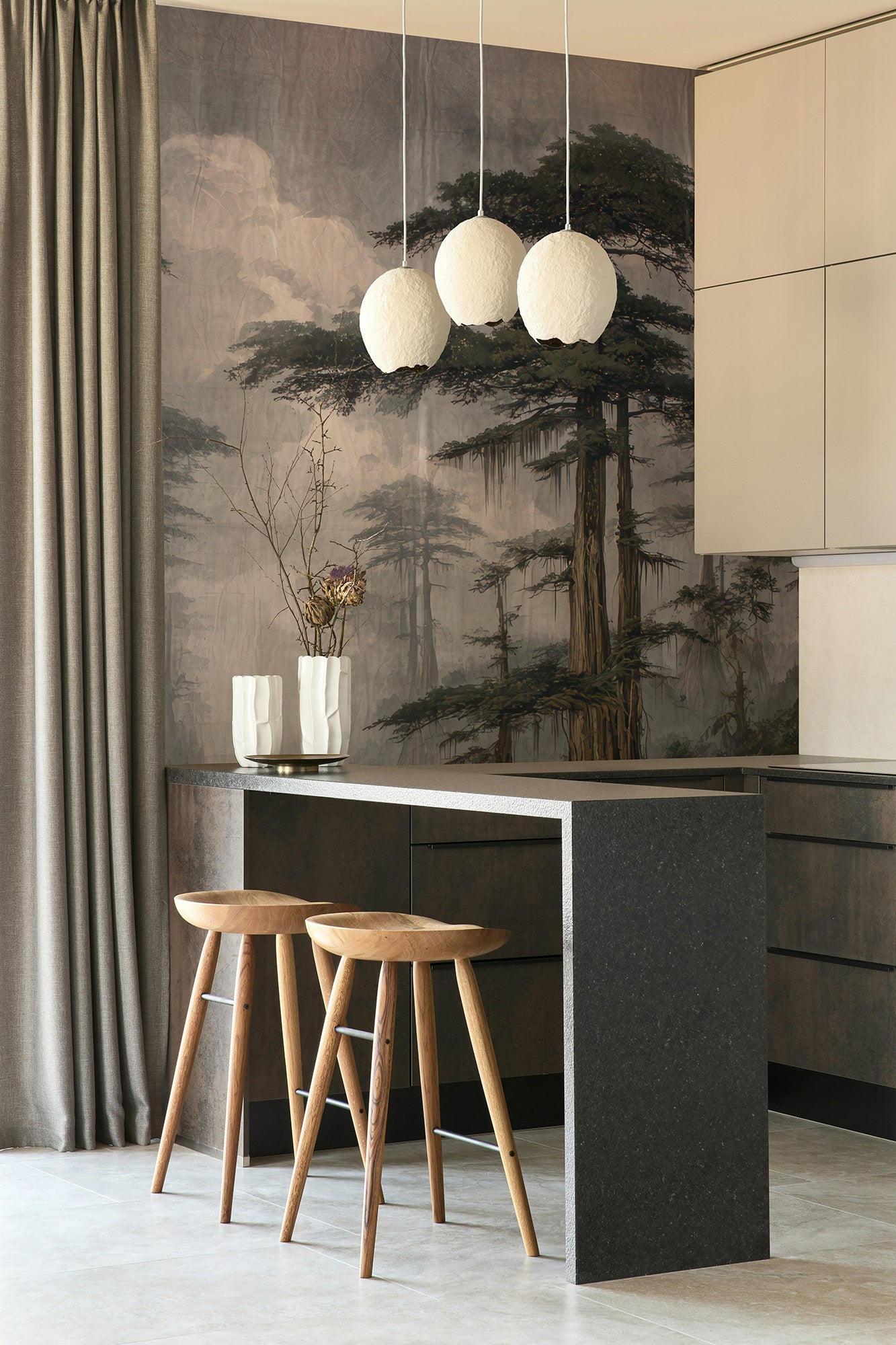 Misty Cypress Swamp Mural