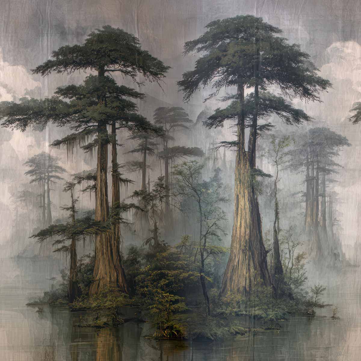 Misty Cypress Swamp