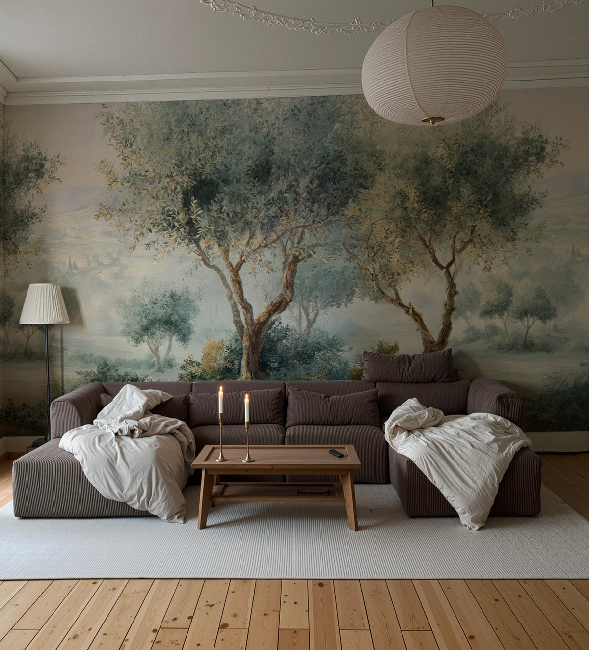 Mountain Olive Tree Mural