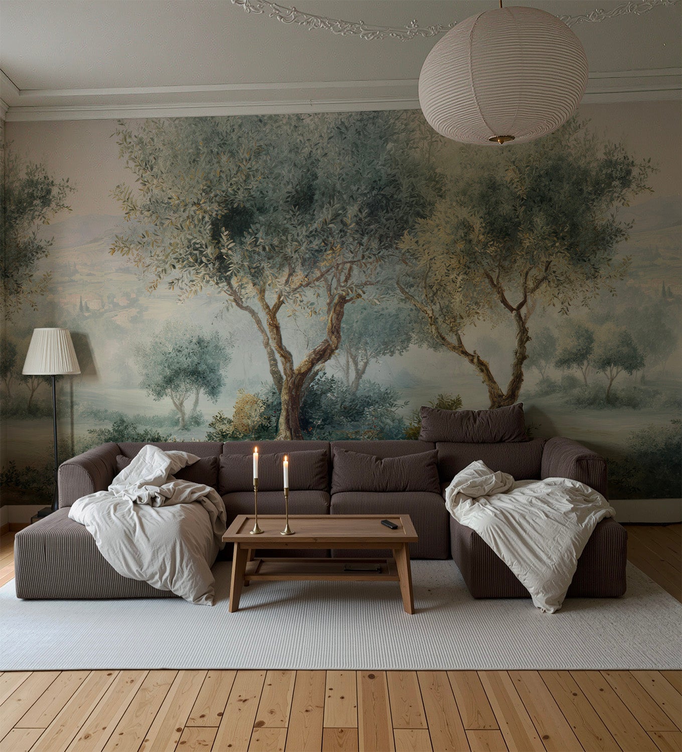 Mountain Olive Tree Mural