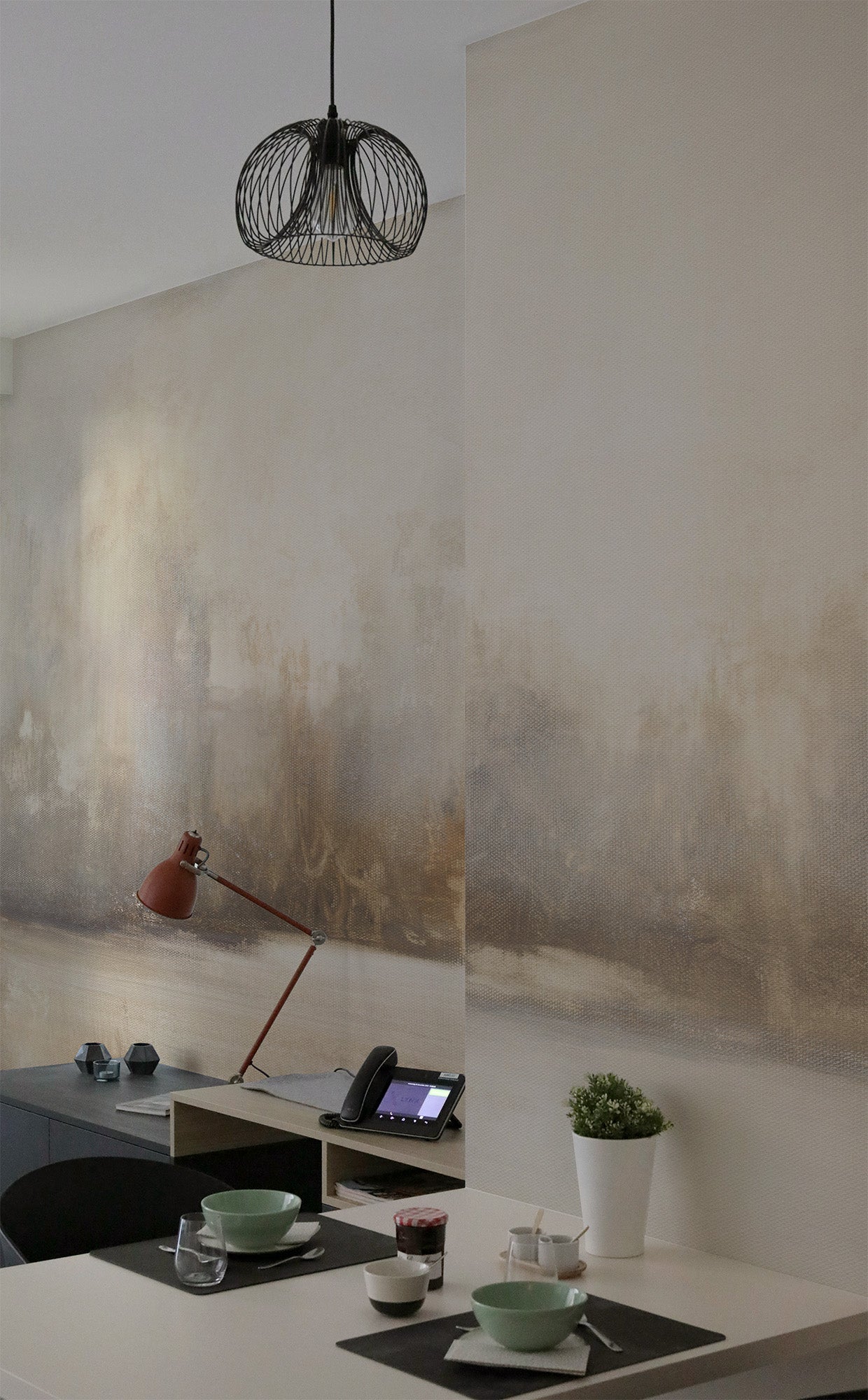 Muted Canvas Warm Vintage