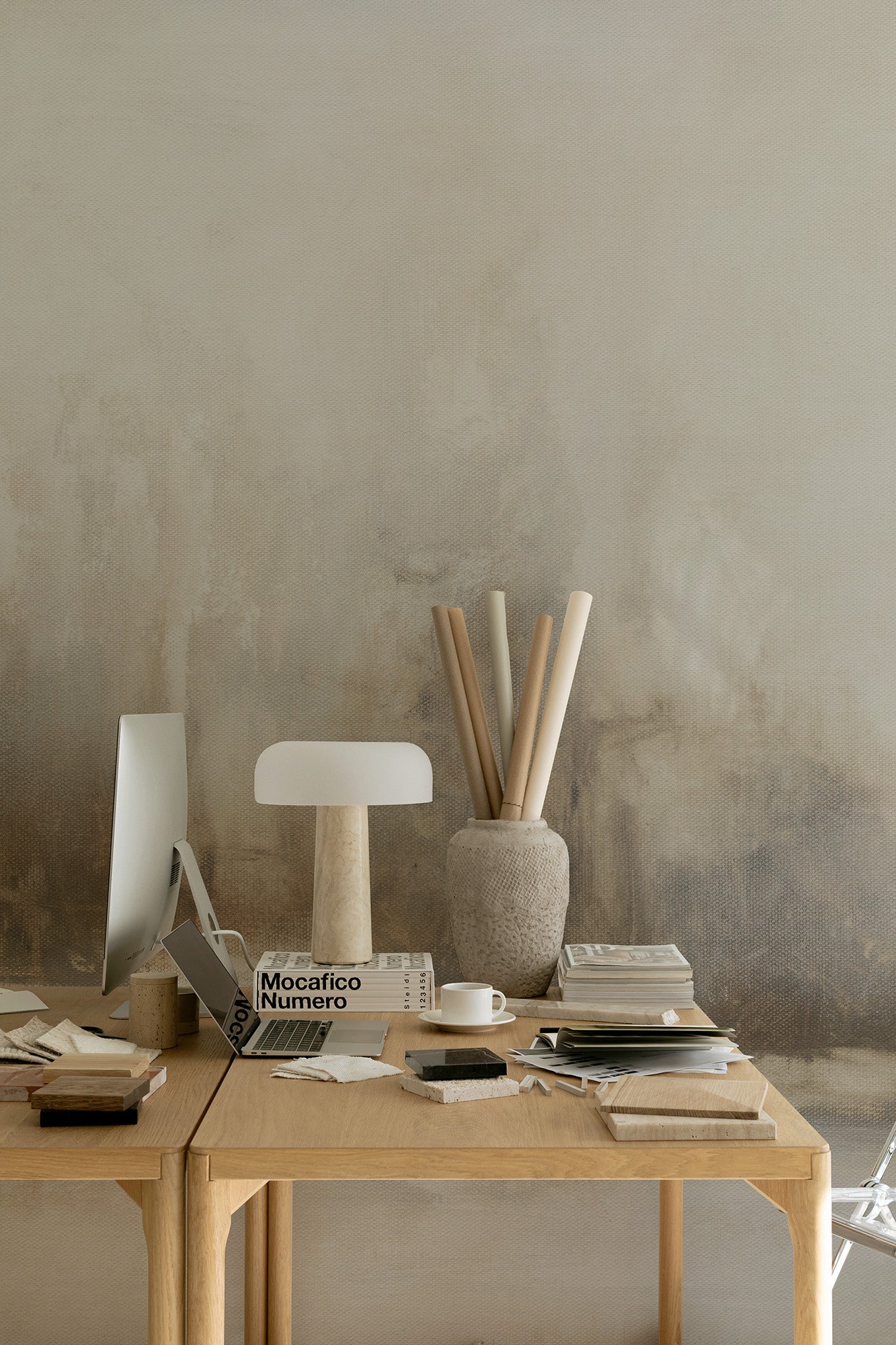 Muted Canvas Warm Vintage