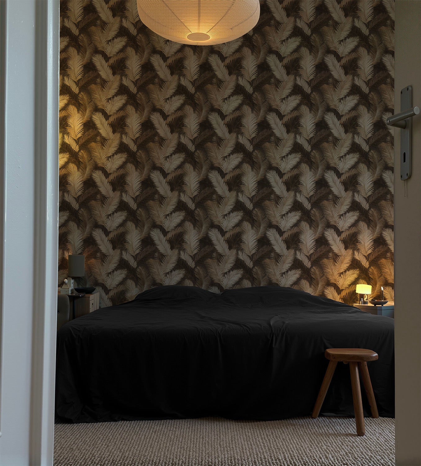 Bronzed Palm Leaves | Silver