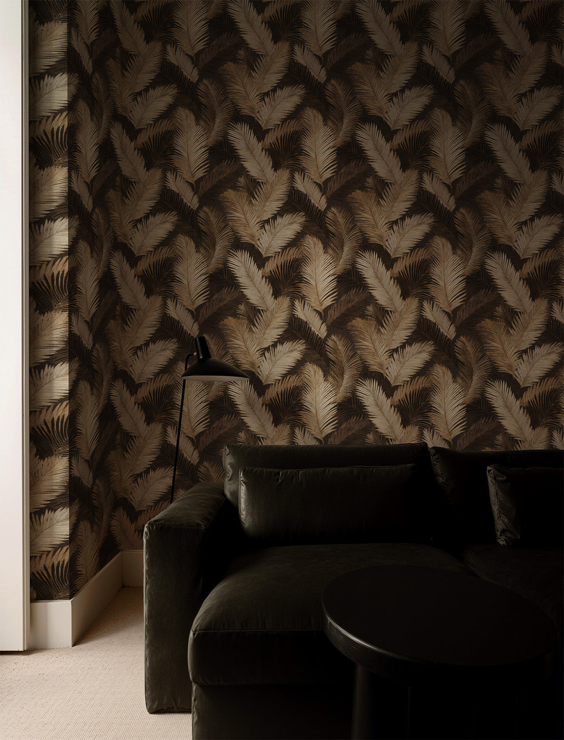 Bronzed Palm Leaves | Silver
