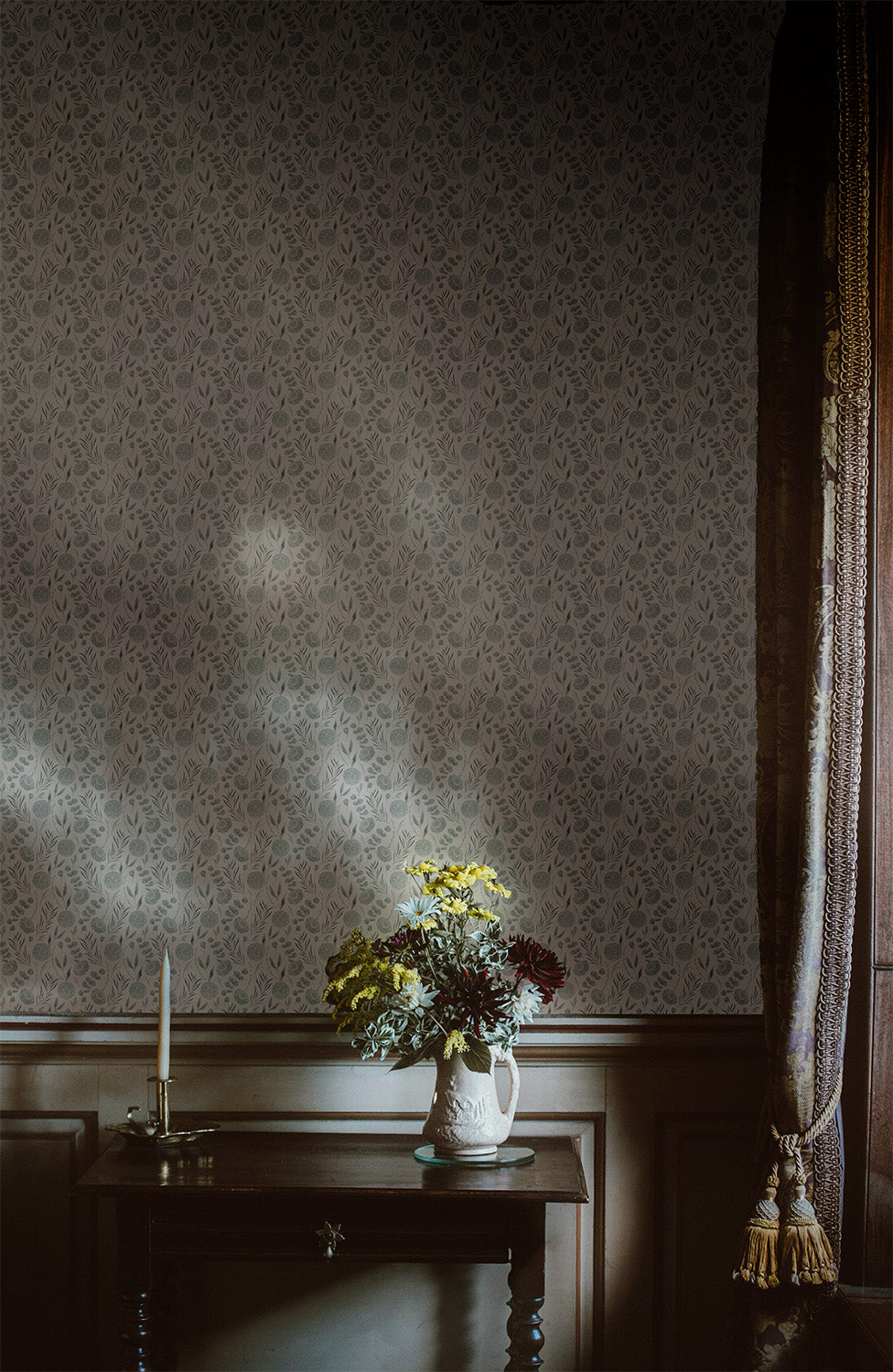 Buttercup Flower | Blue Taupe