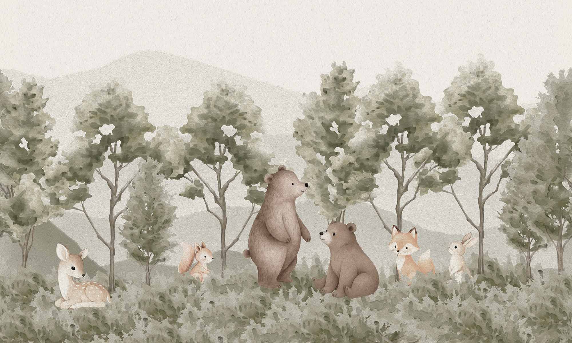 Forest Friends Forever | Warm Vintage