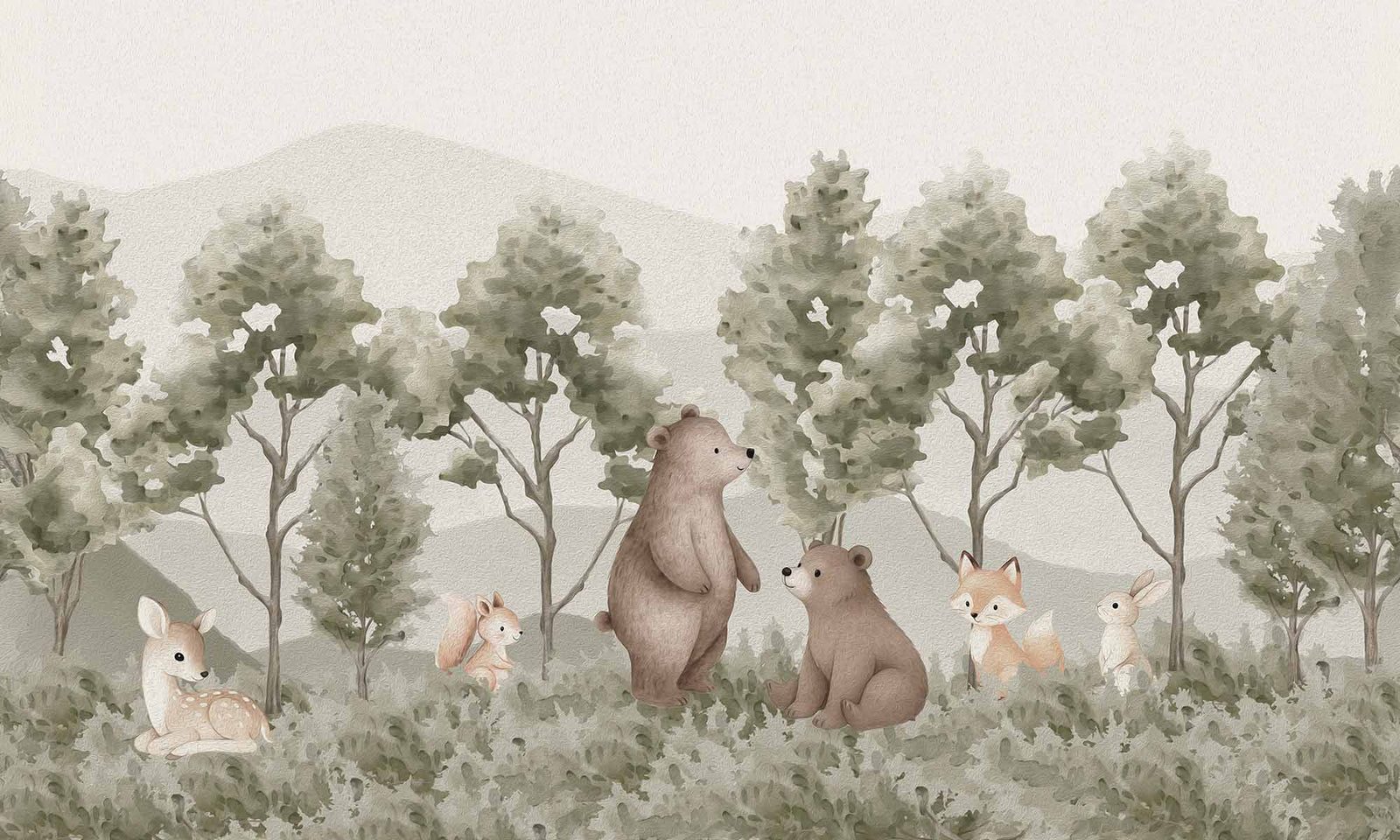 Forest Friends Forever | Warm Vintage