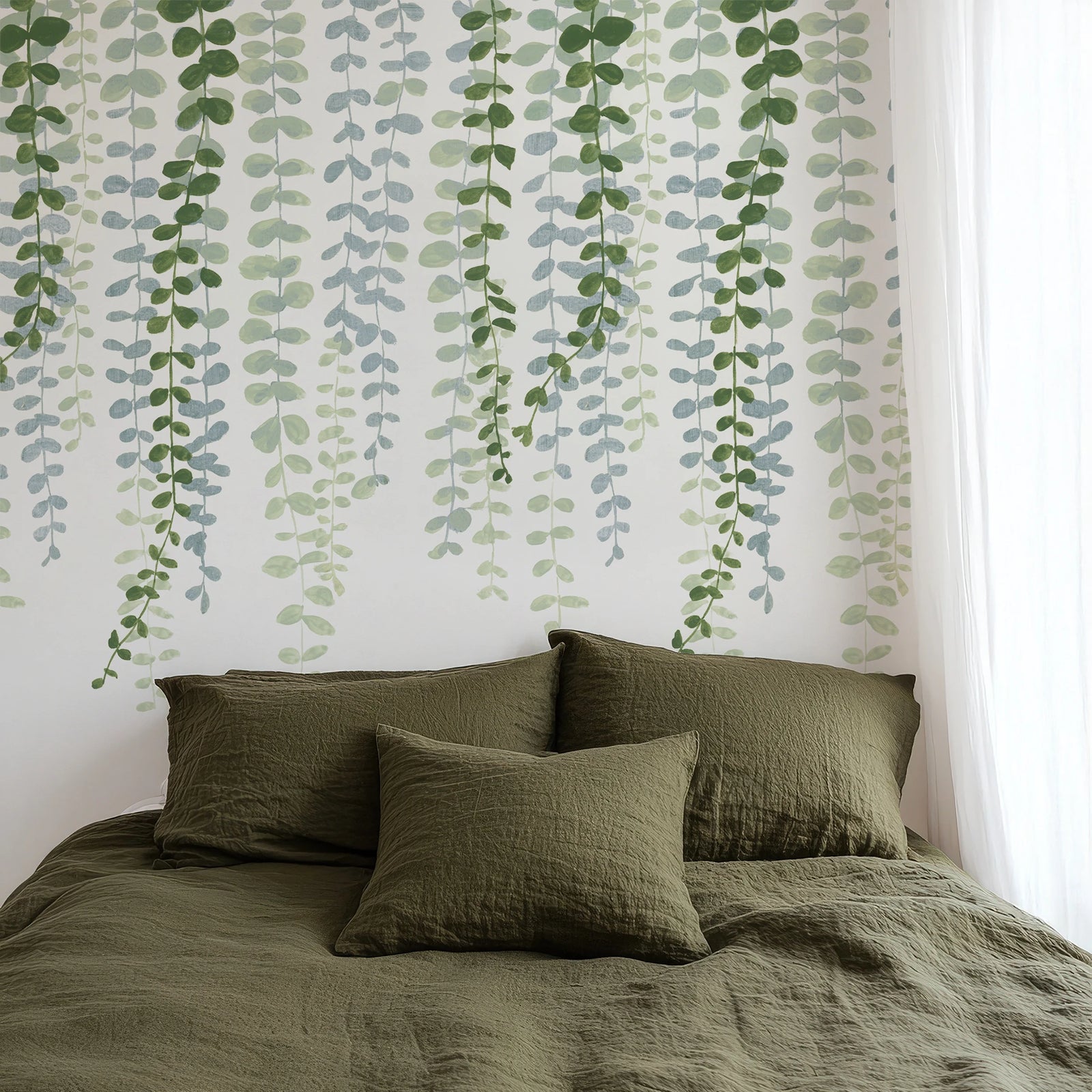 Hanging Eucalyptus Leaves