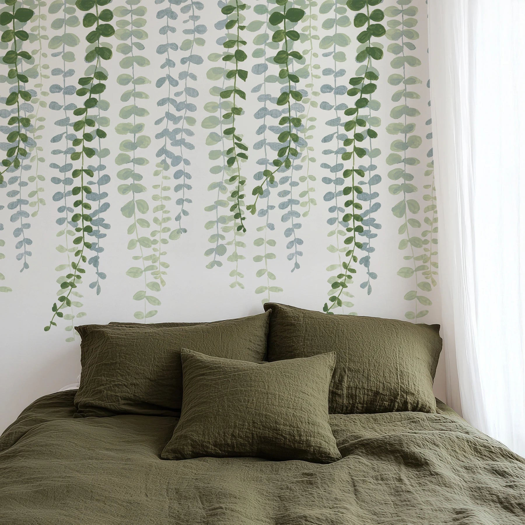 Hanging Eucalyptus Leaves