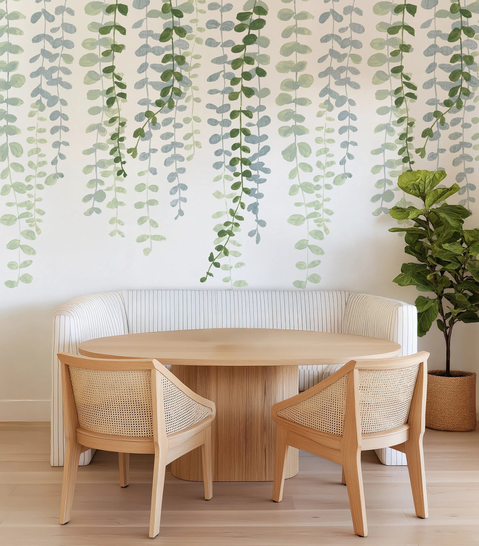 Hanging Eucalyptus Leaves