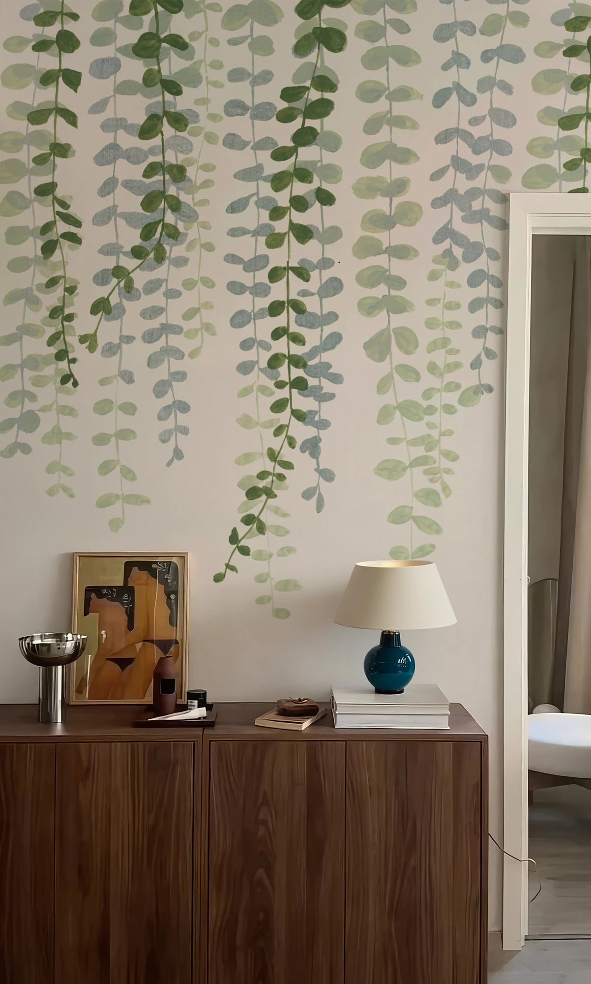 Hanging Eucalyptus Leaves
