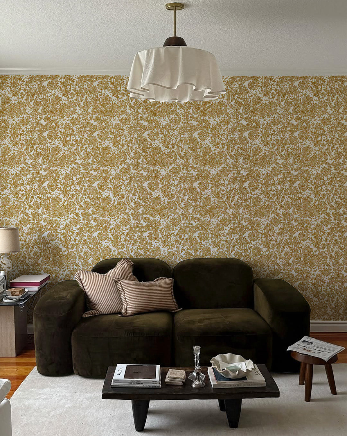 Ivory Paisley