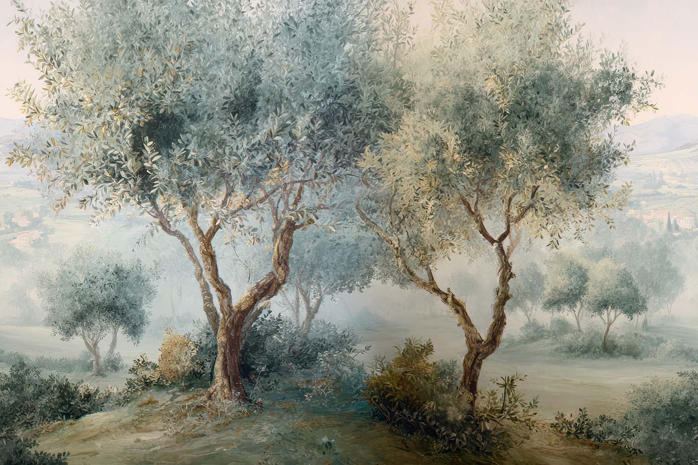 Olive Grove and Mist | Duality