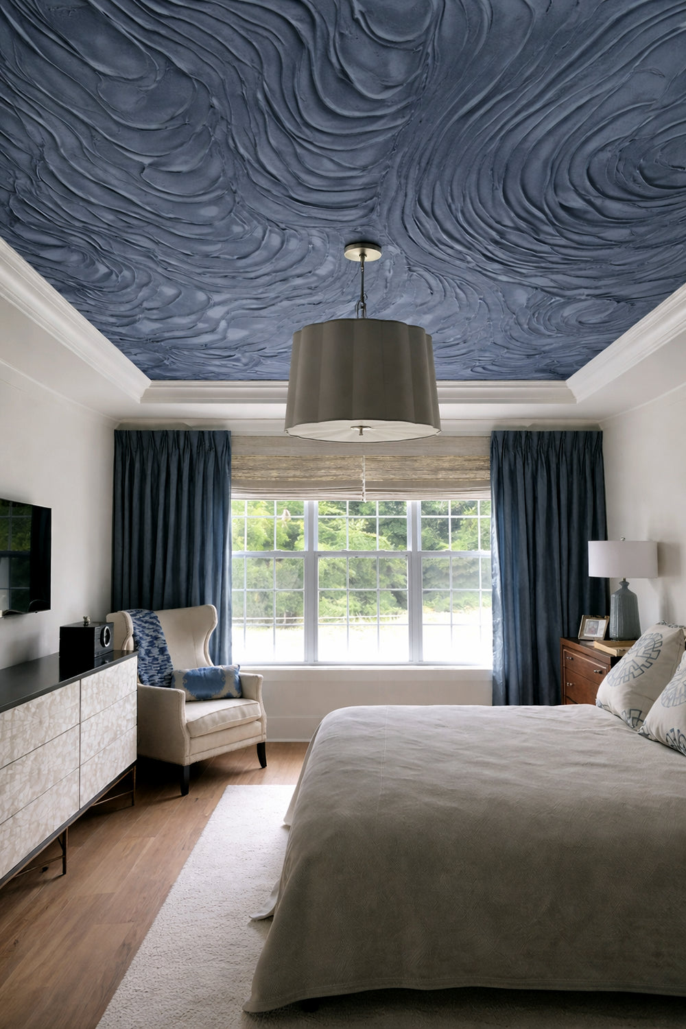 Soft Dunes | Midnight Blue