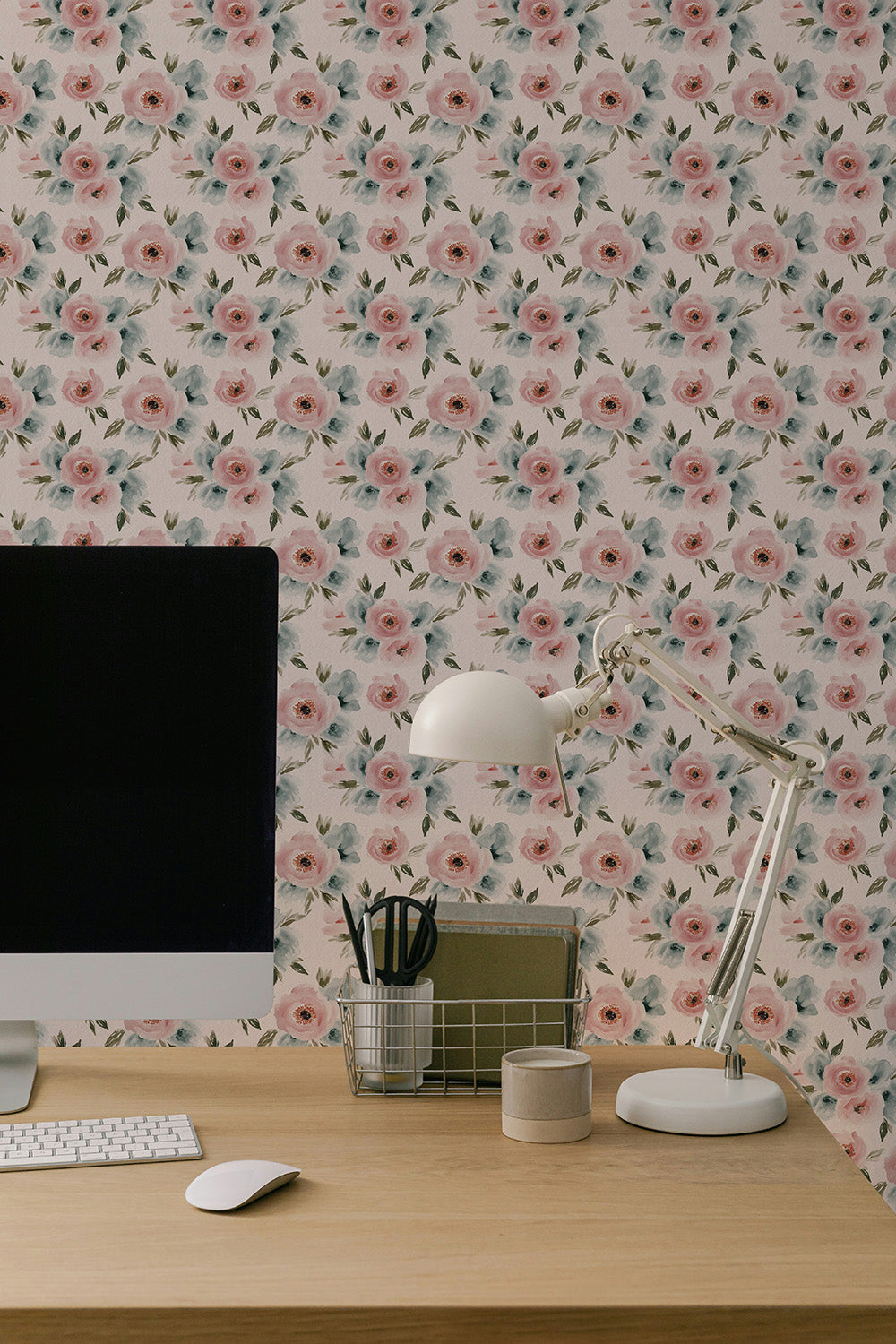 Watercolor Peonies | Rosy Pink