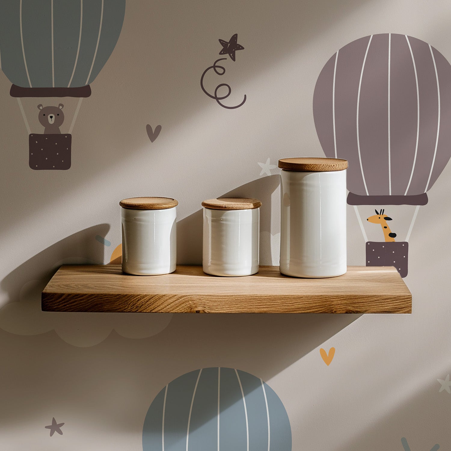 Pastel Air Balloons