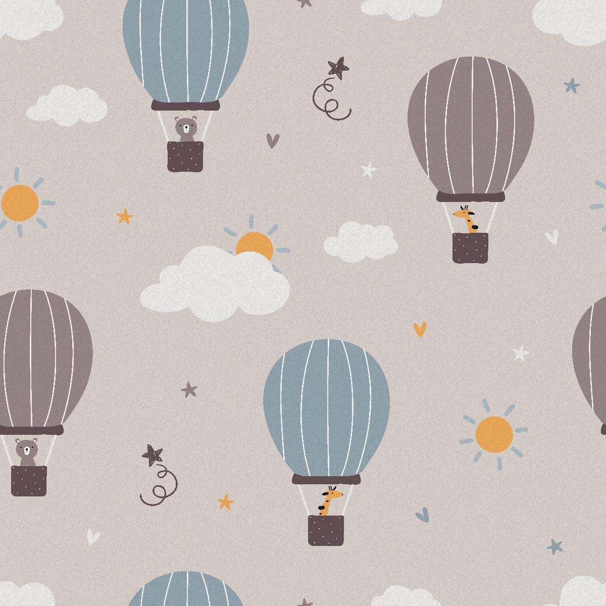 Pastel Air Balloons