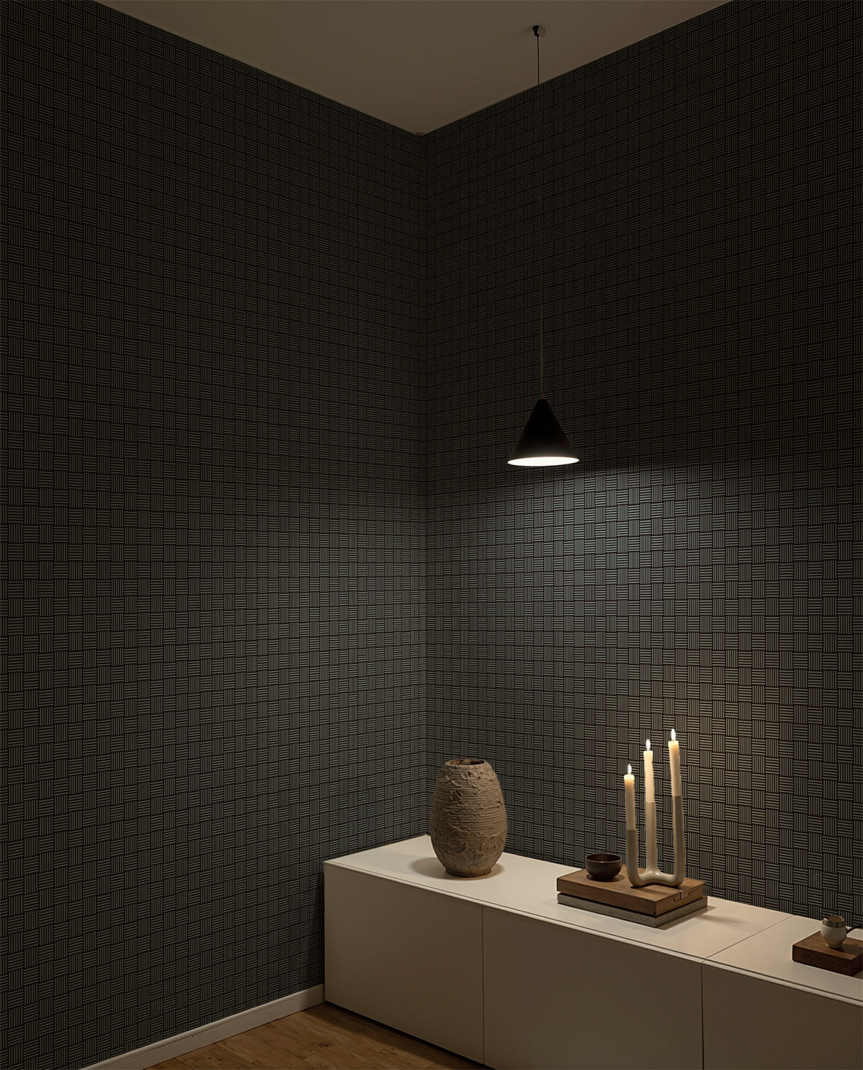 Petite Basketweave | Blue
