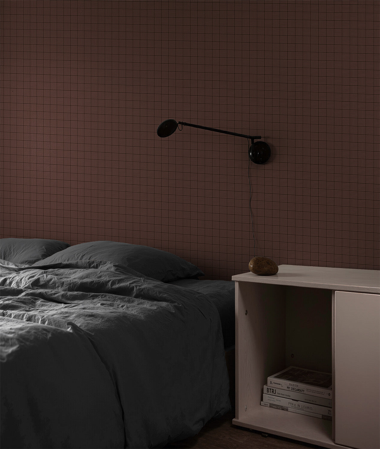 Petite Basketweave | Rose