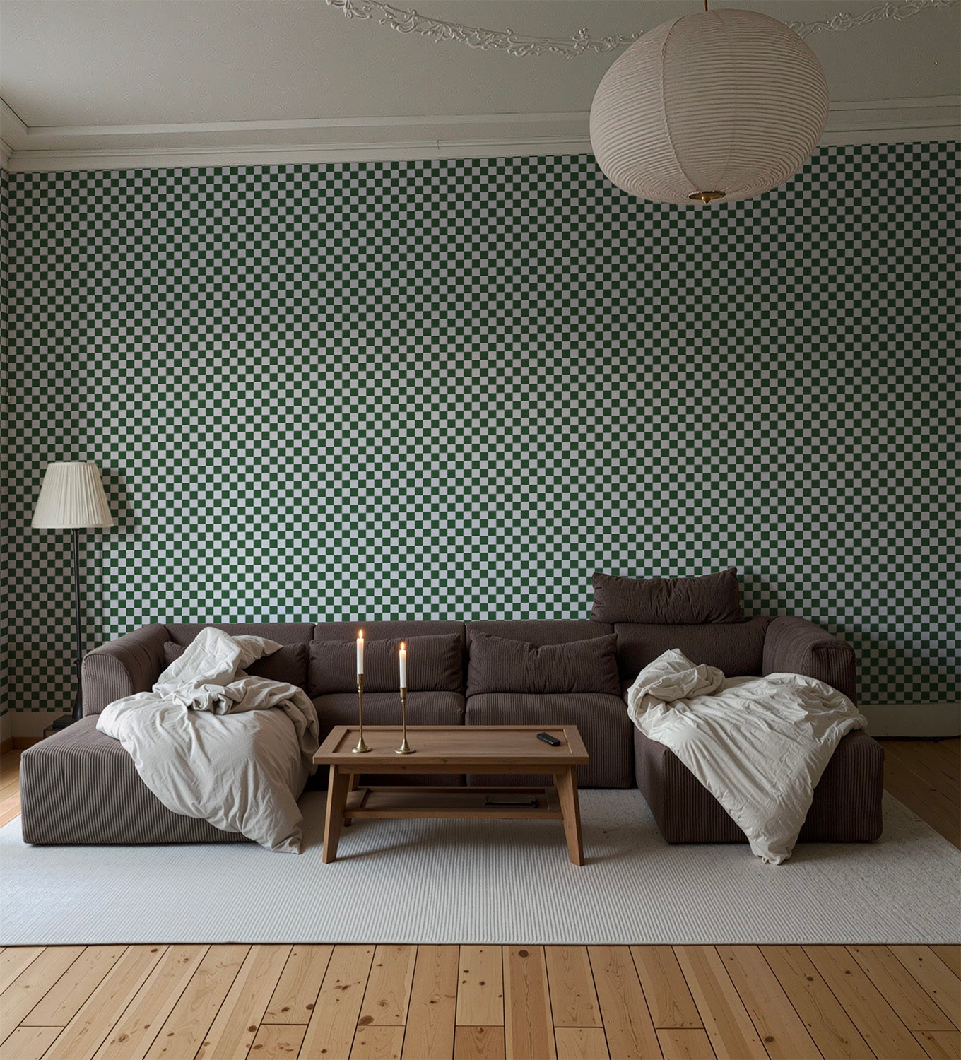 Petite Check | Blue Green