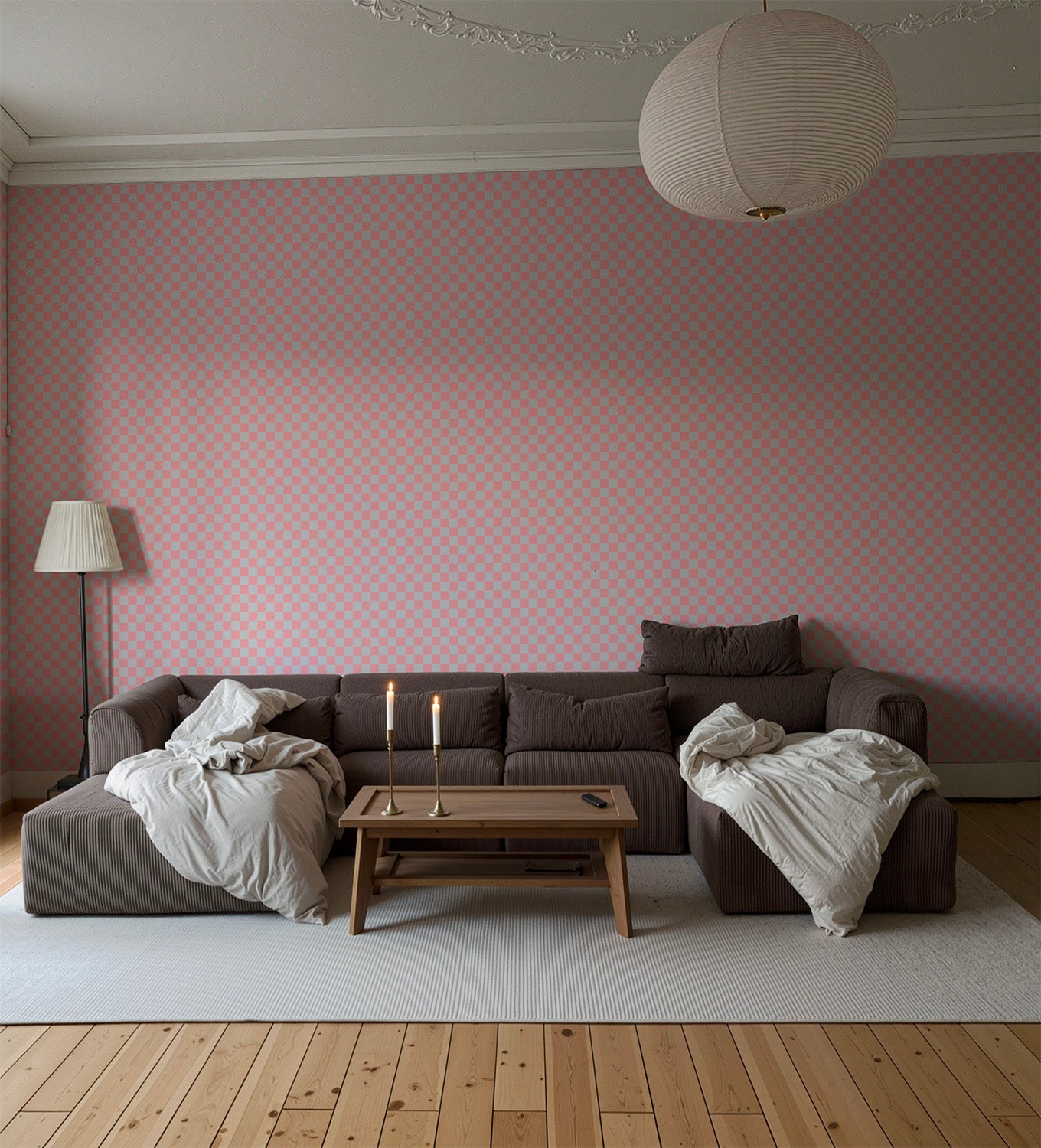 Petite Check | Blue Pink
