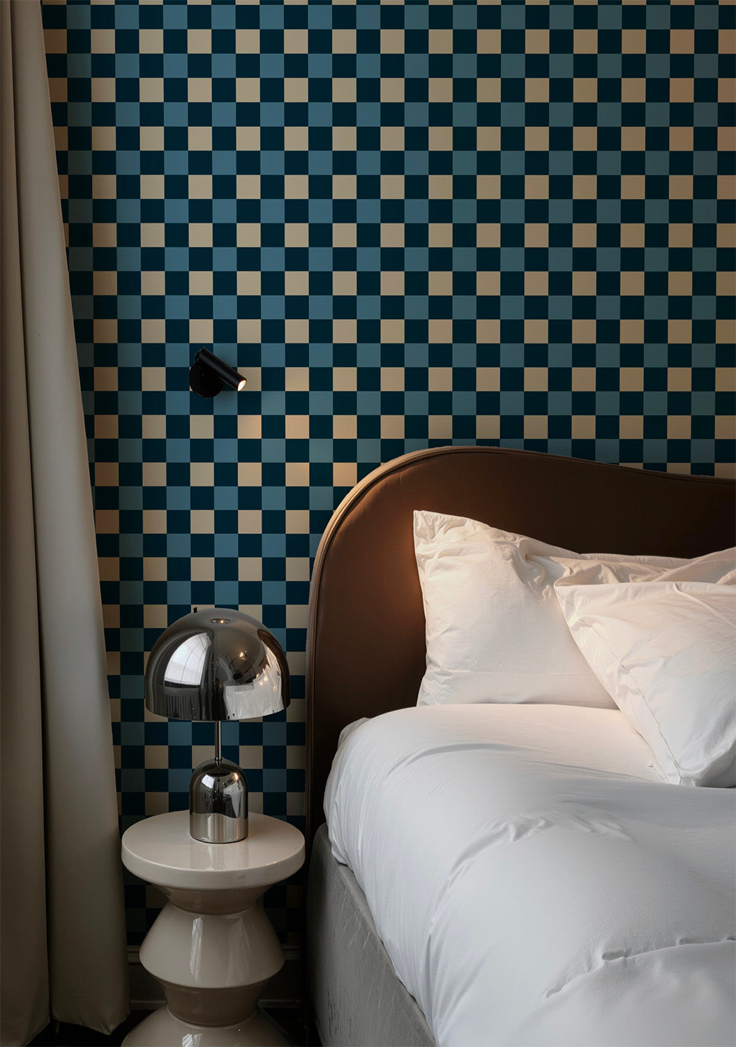 Petite Check | Tricolore Blue Beige
