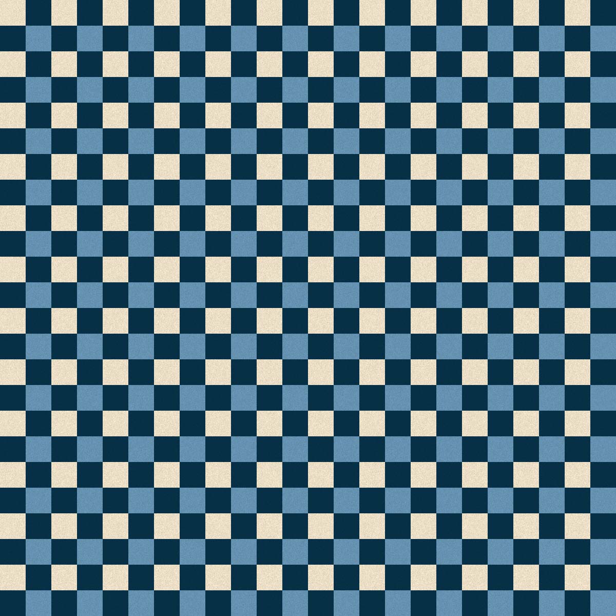 Petite Check | Tricolore Blue Beige