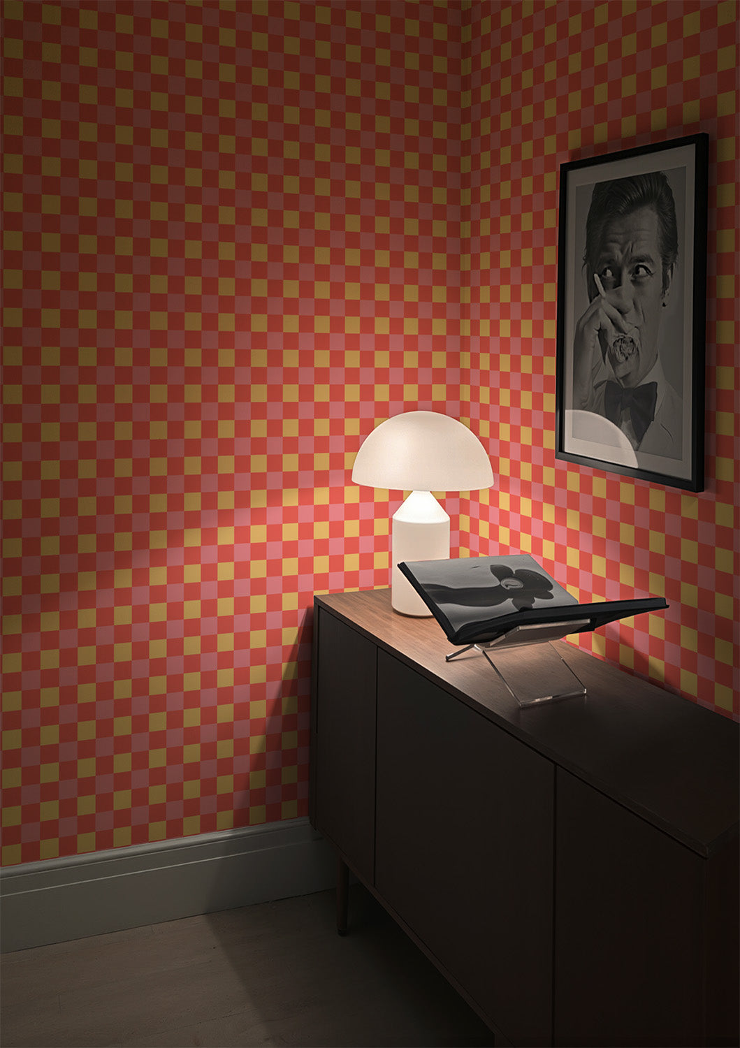 Petite Check | Tricolore Yellow Pink