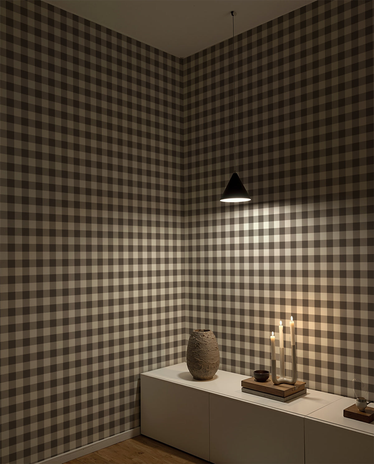 Petite Gingham | Black