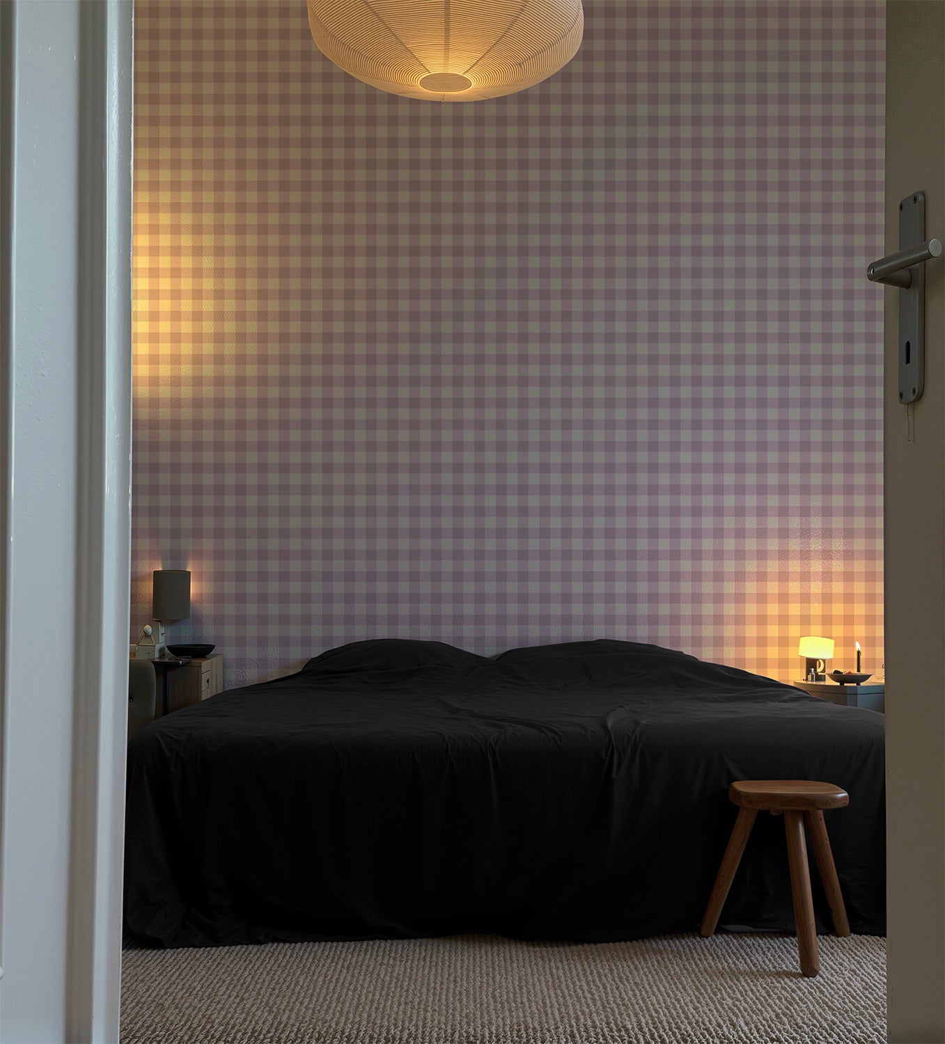 Petite Gingham | Lavender Purple