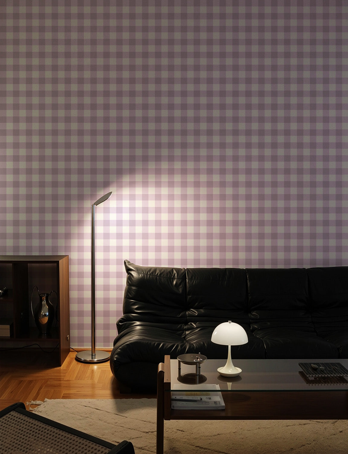 Petite Gingham | Lavender Purple