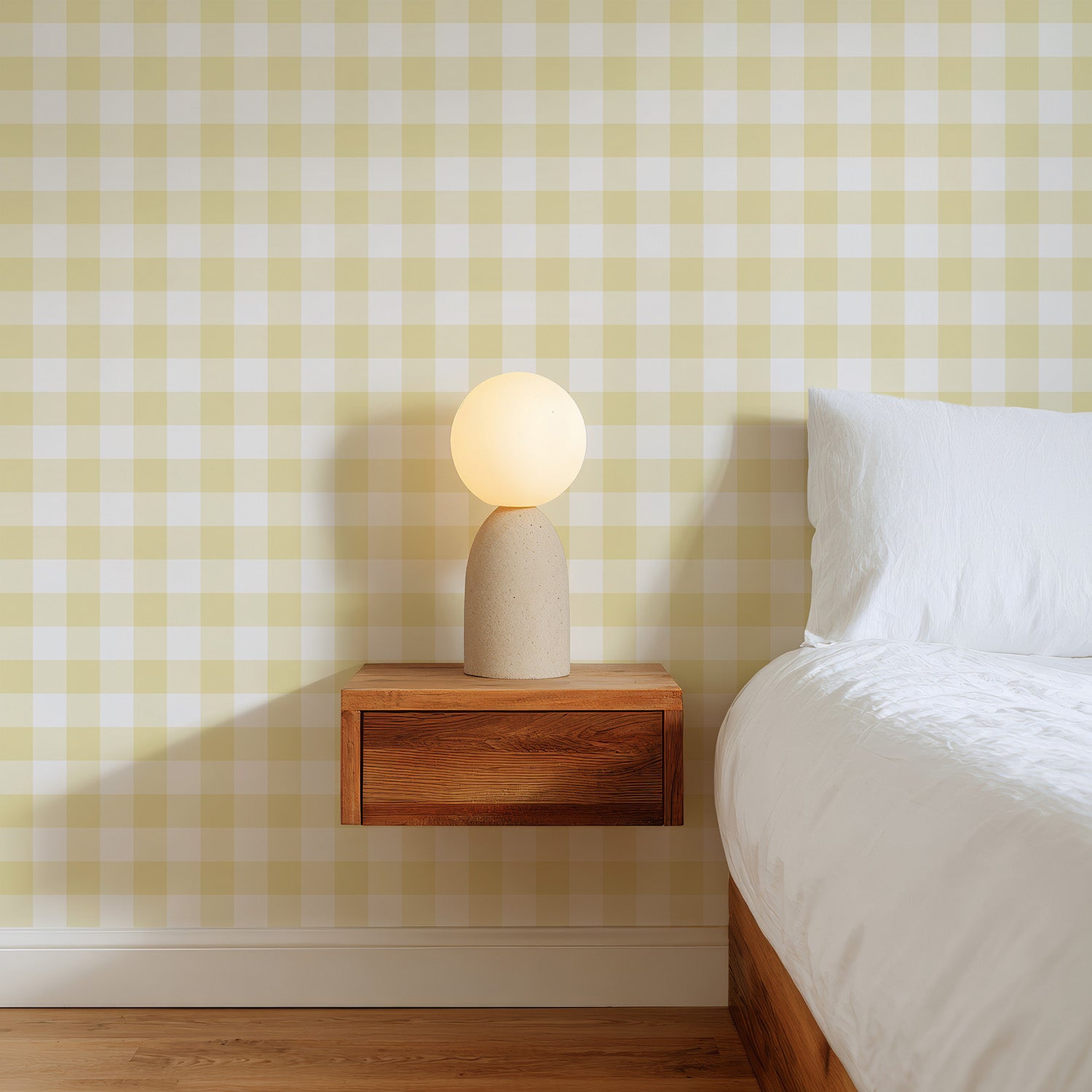 Petite Gingham | Lemon Yellow