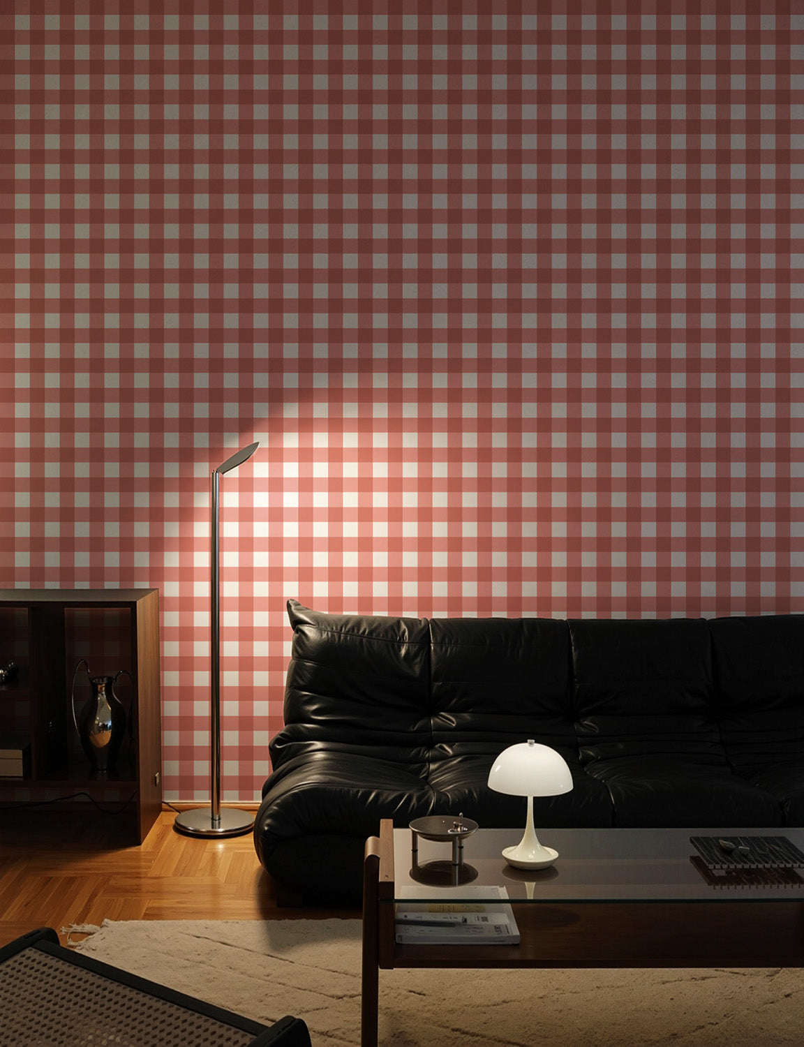 Petite Gingham | Red