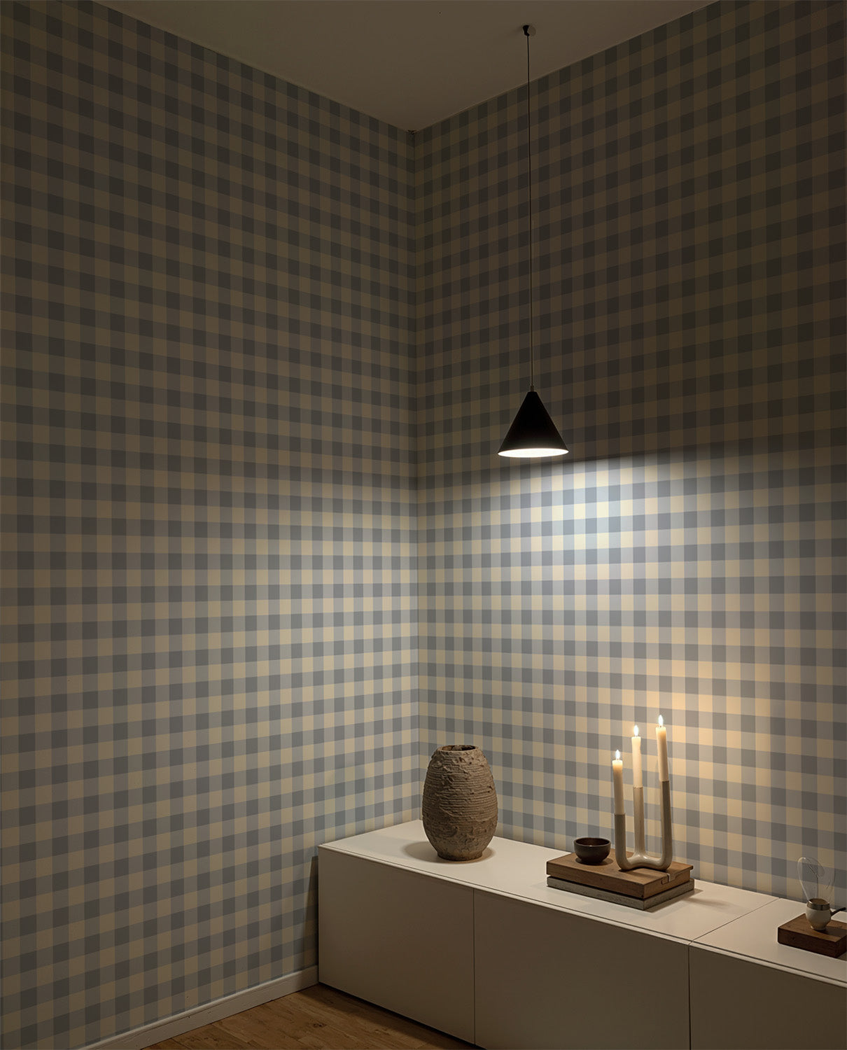 Petite Gingham | Soft Blue