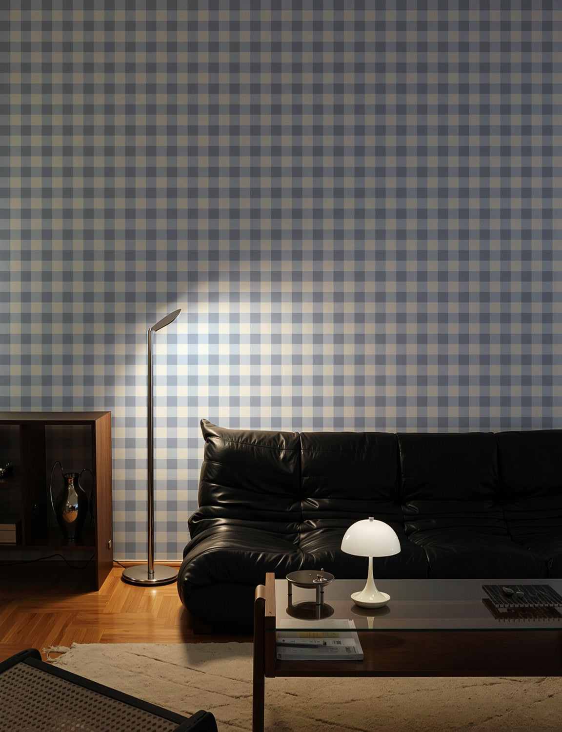 Petite Gingham | Soft Blue