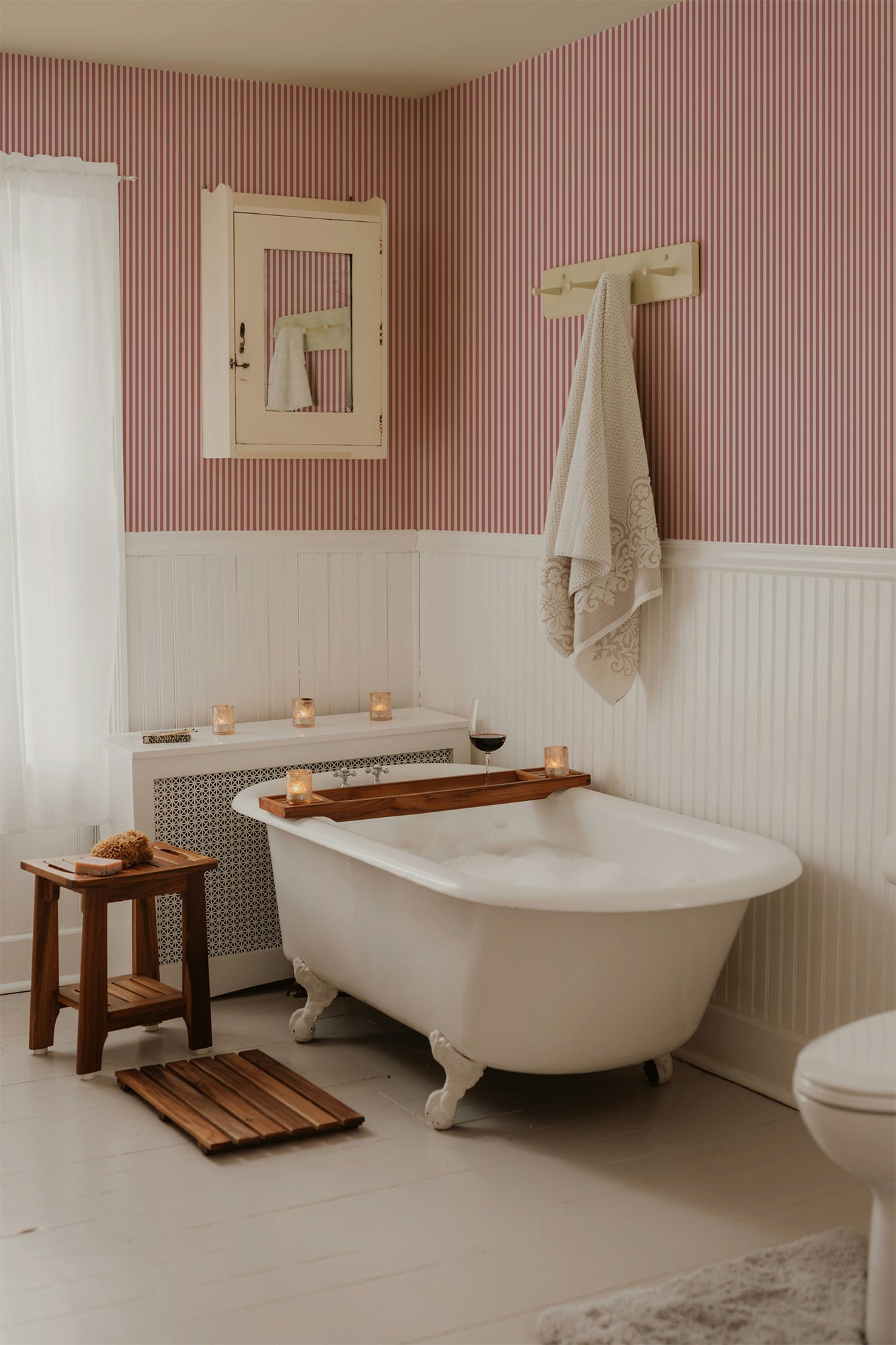 Pinstripes | Blush