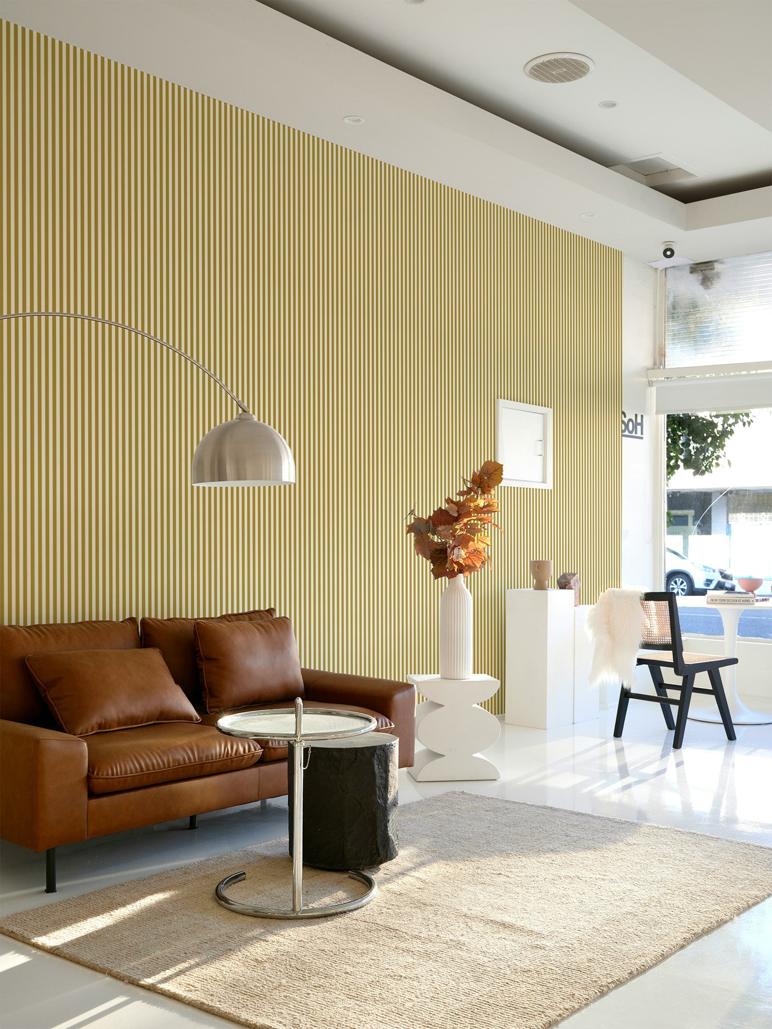 Pinstripes | Mustard