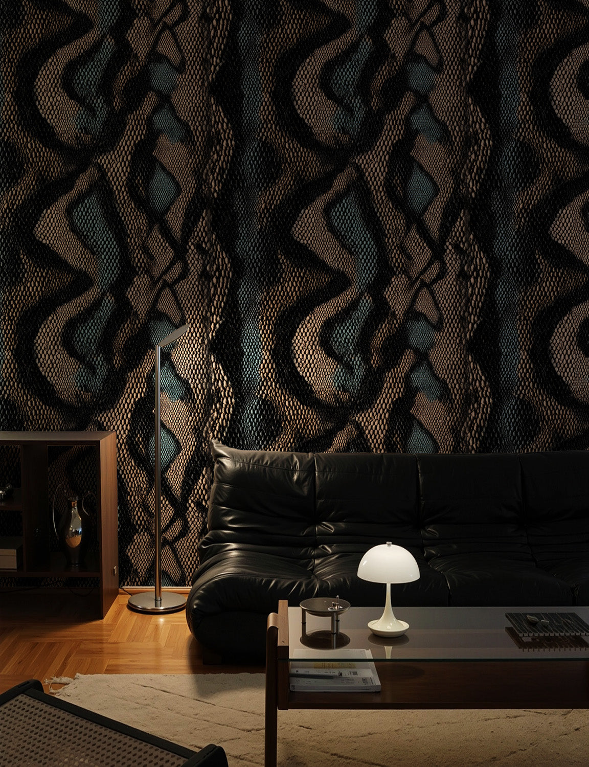 Snake Skin | Blue