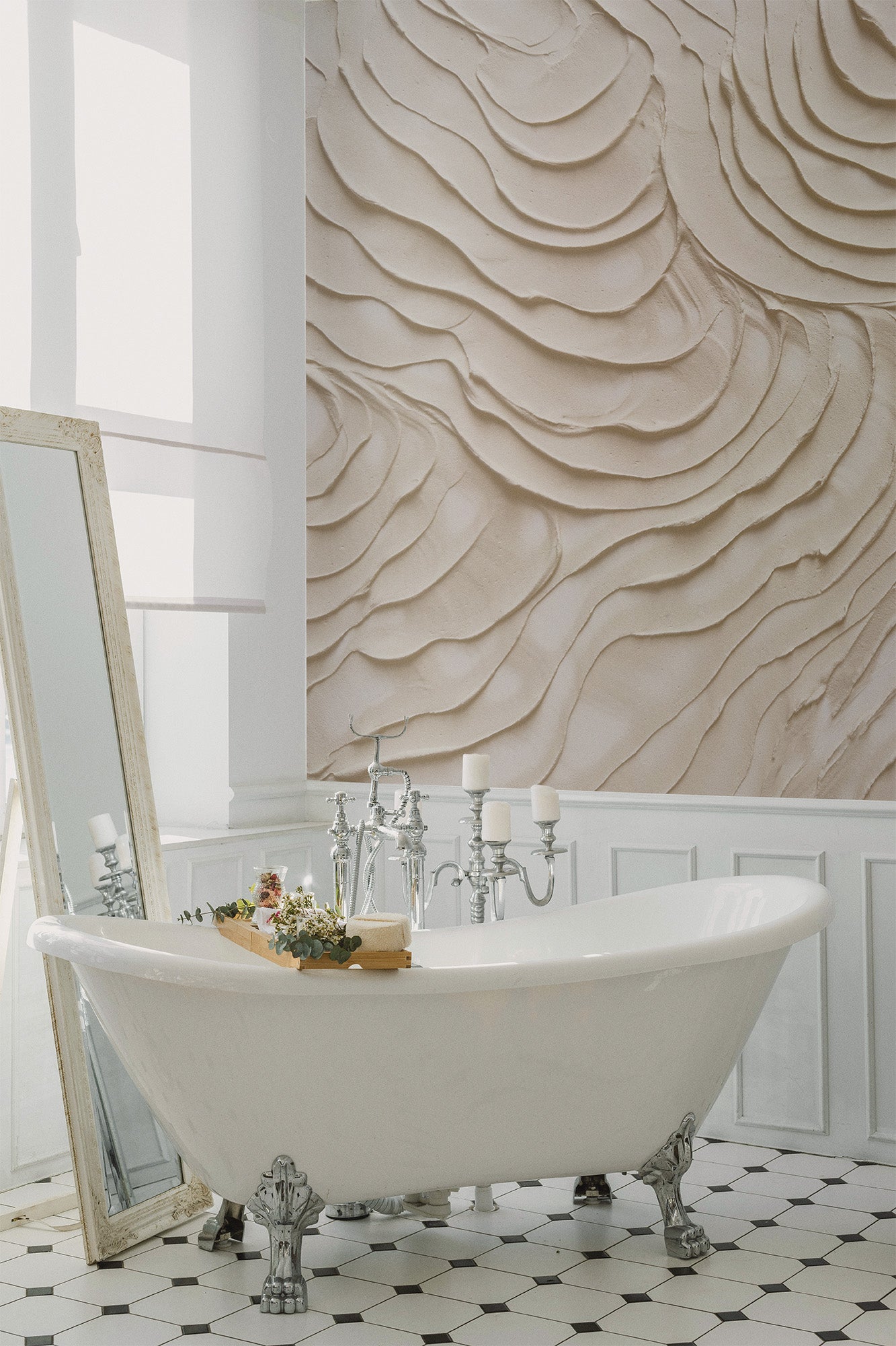 Soft Dunes Beige Mural