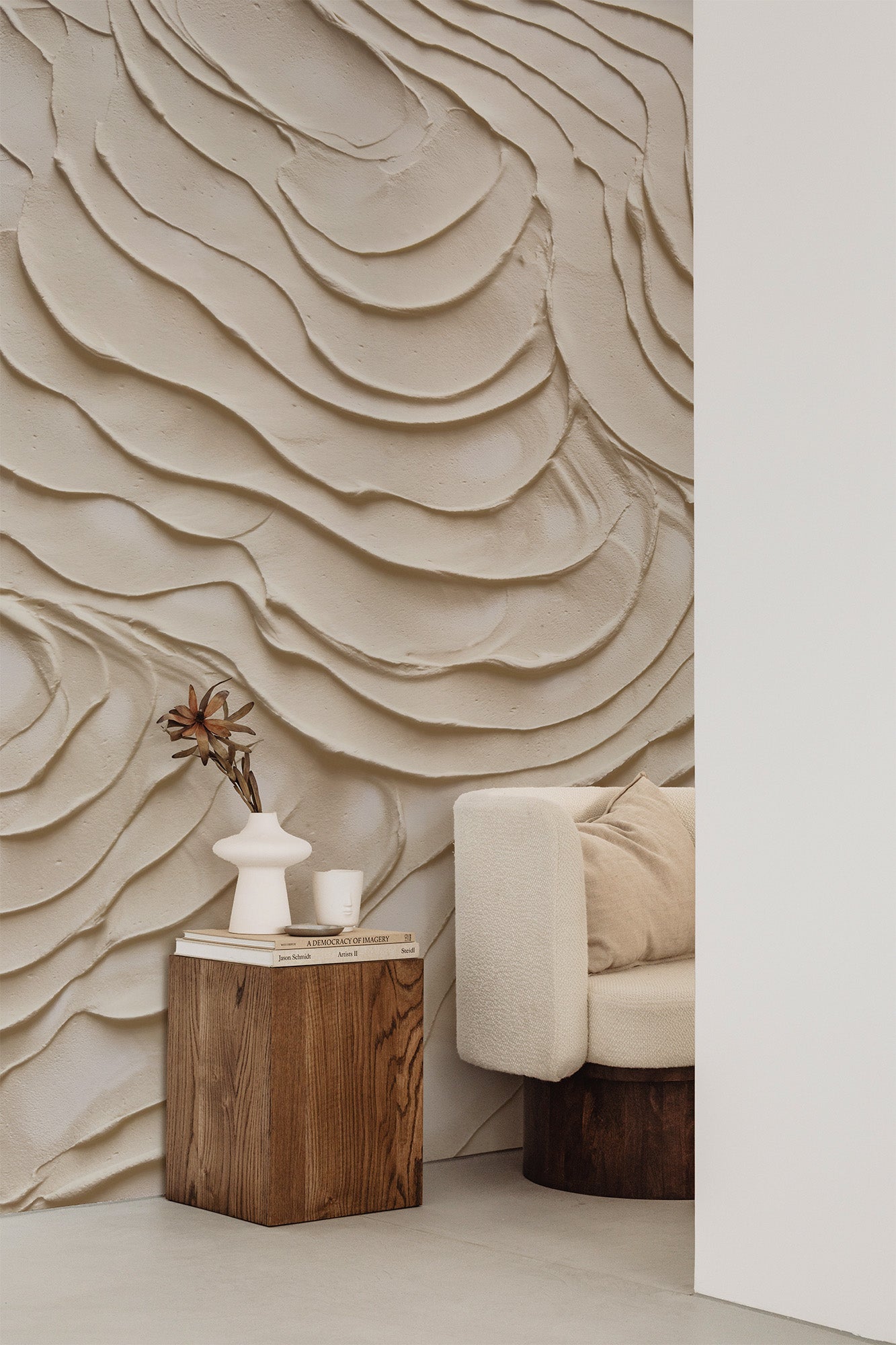 Soft Dunes Beige Mural