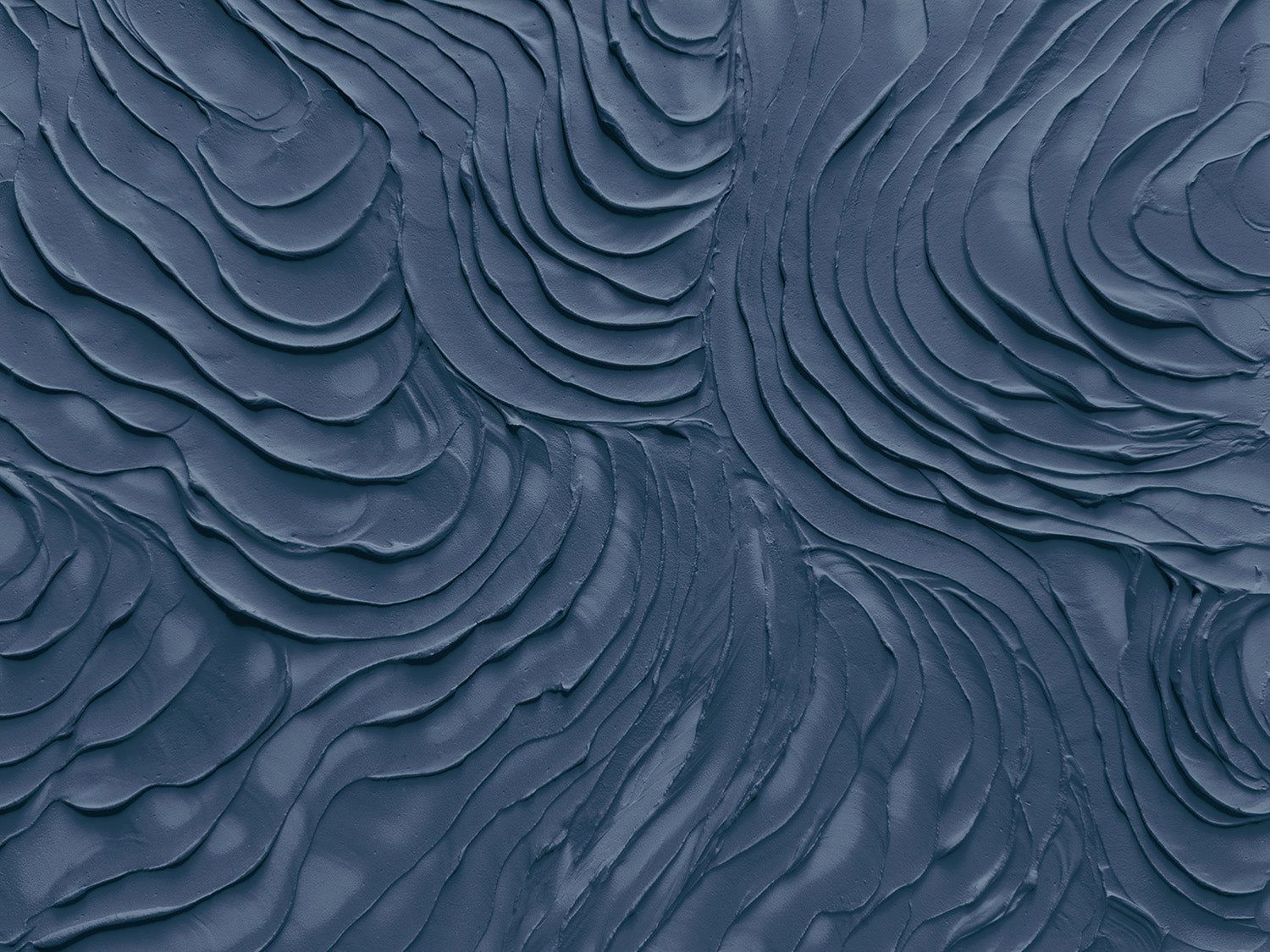 Soft Dunes Midnight Blue Mural